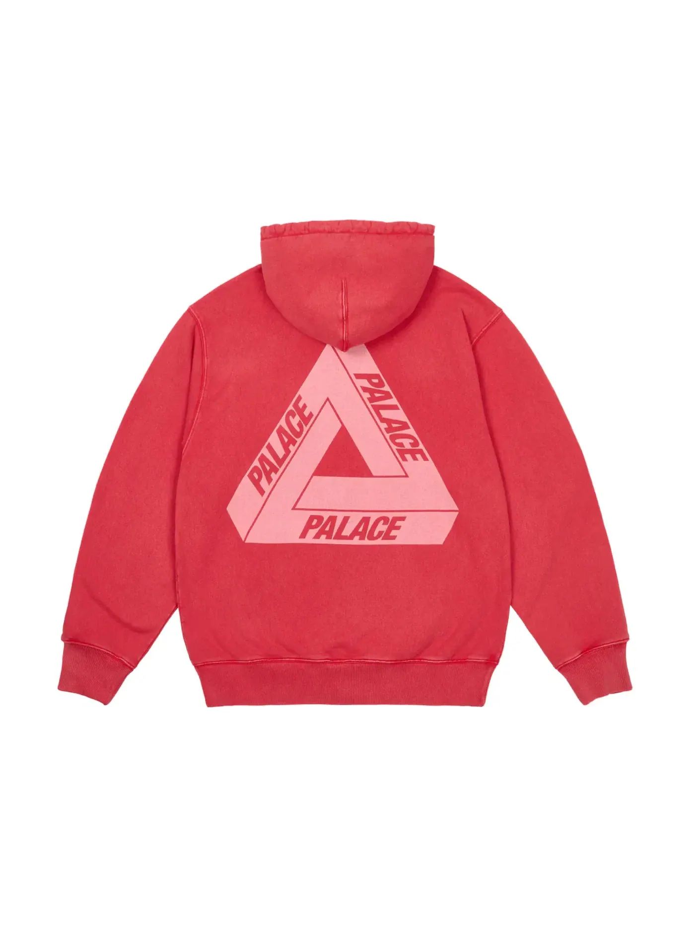 Мужской худи с принтом Palace Hood — изображение 1 из 2, красный