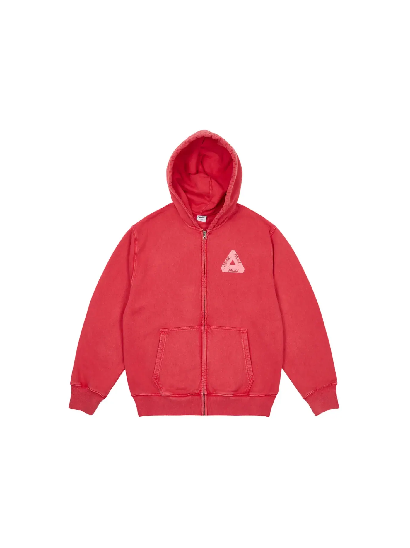 Мужской худи с принтом Palace Hood — изображение 2 из 2, красный