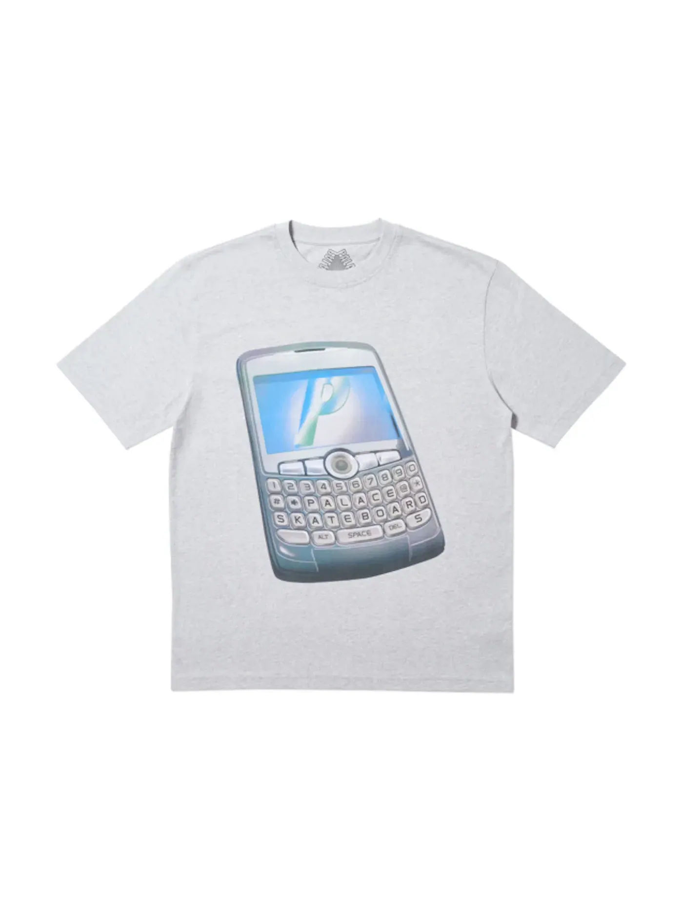 Мужская футболка с принтом Palace T-Shirt — изображение 1 из 1, серый
