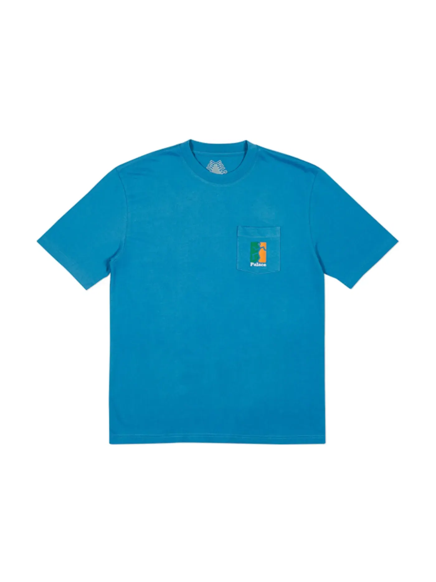 Мужская футболка с принтом Palace P(iss) Head T-Shirt — изображение 1 из 1, синий