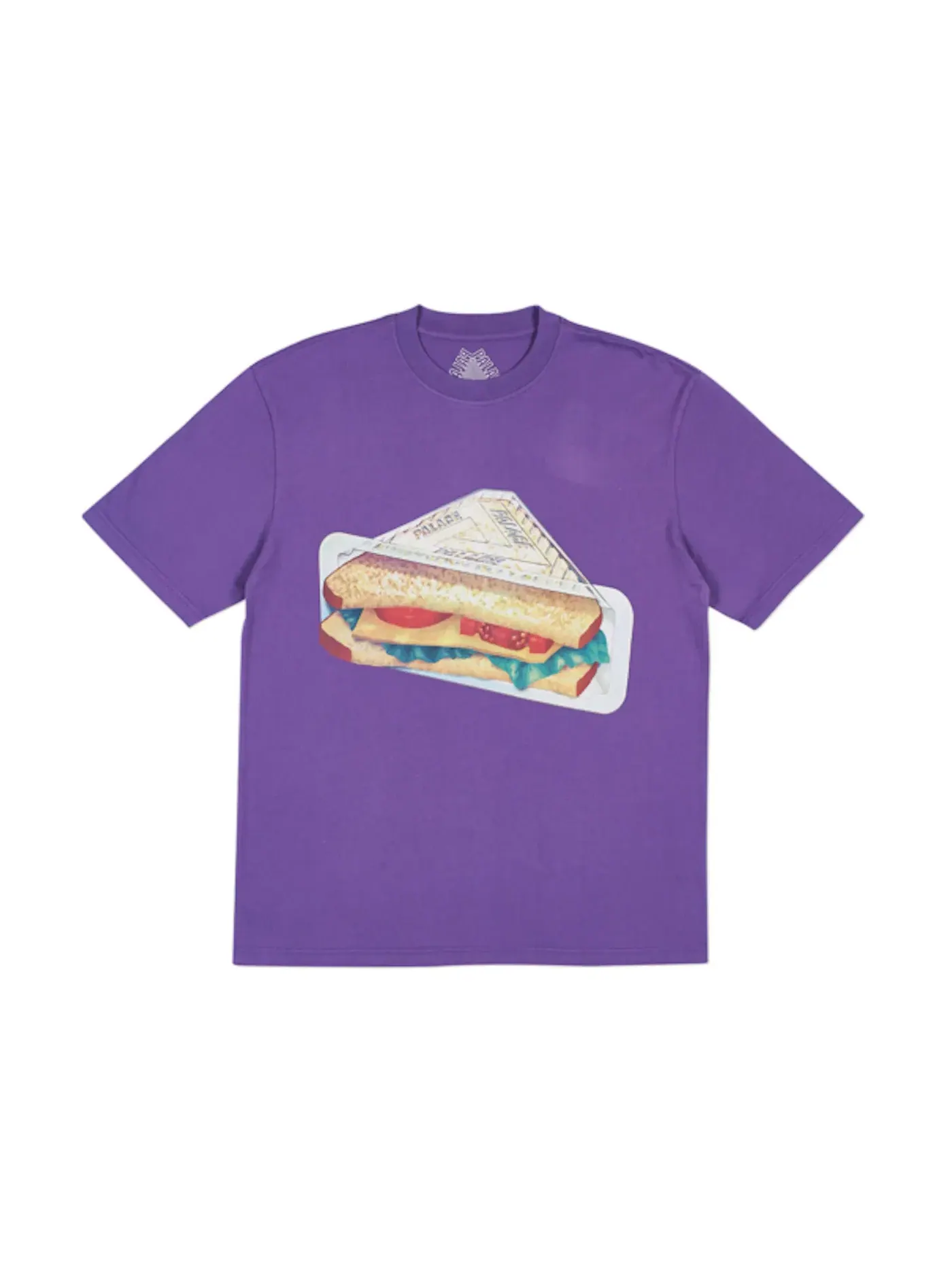 Мужская футболка с принтом Palace Plow Mans T-Shirt Palace — изображение 1 из 1, фиолетовый
