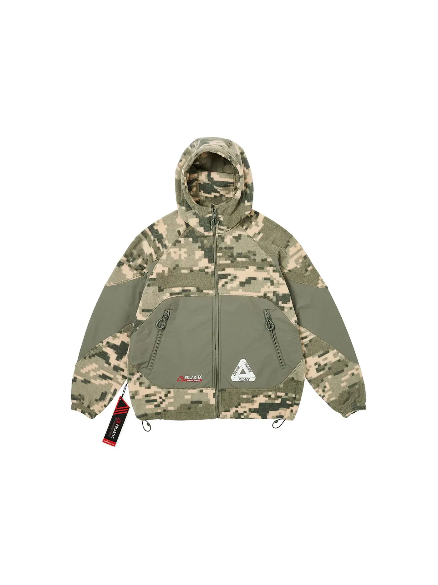 Мужская куртка с принтом Palace Polartec 200 Jacket Digi Camo, Digi Camo — изображение 1 из 3