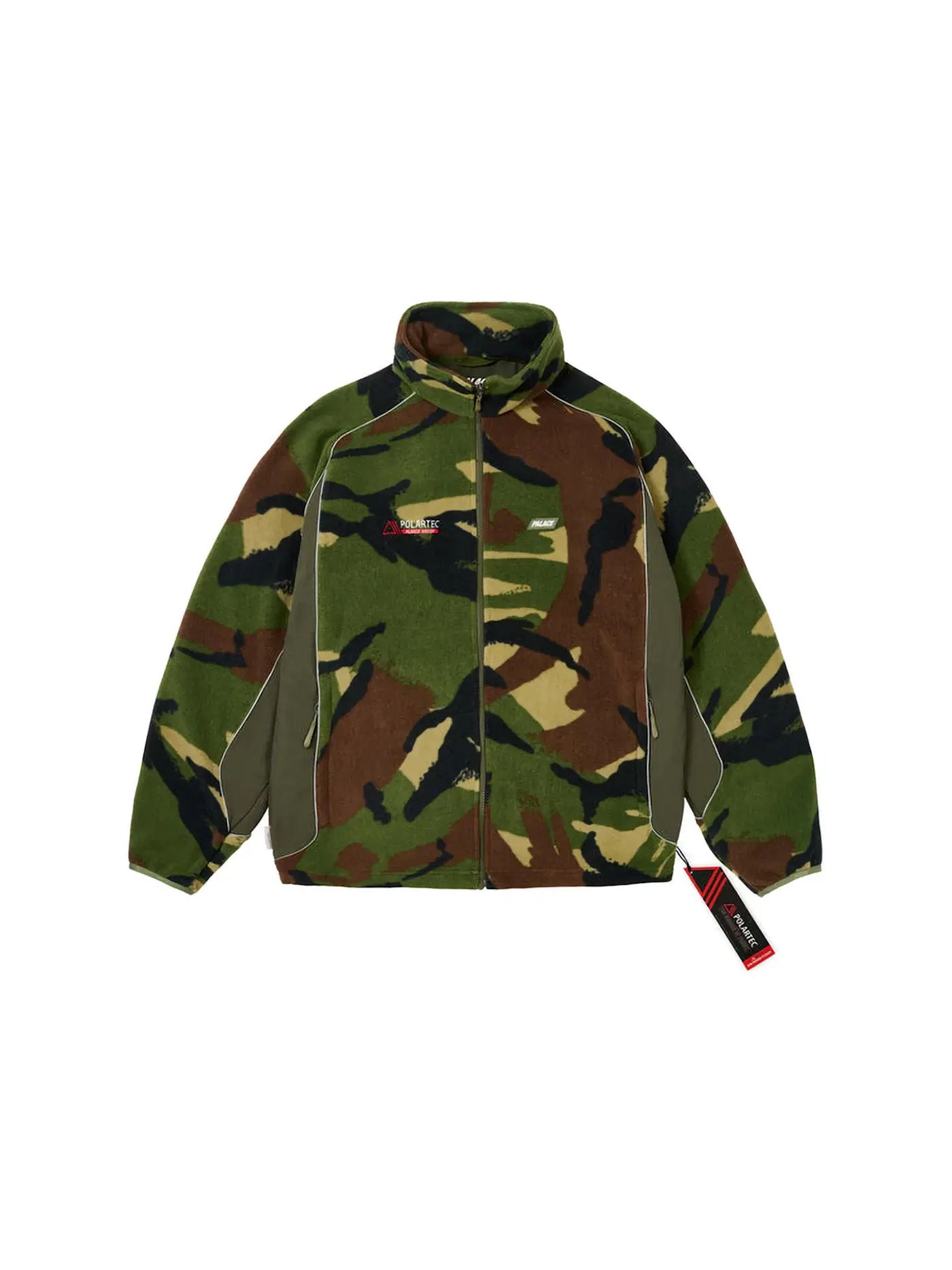 Мужская куртка с принтом Palace Polartec 3M Track Jacket, Woodland Dpm — изображение 1 из 3