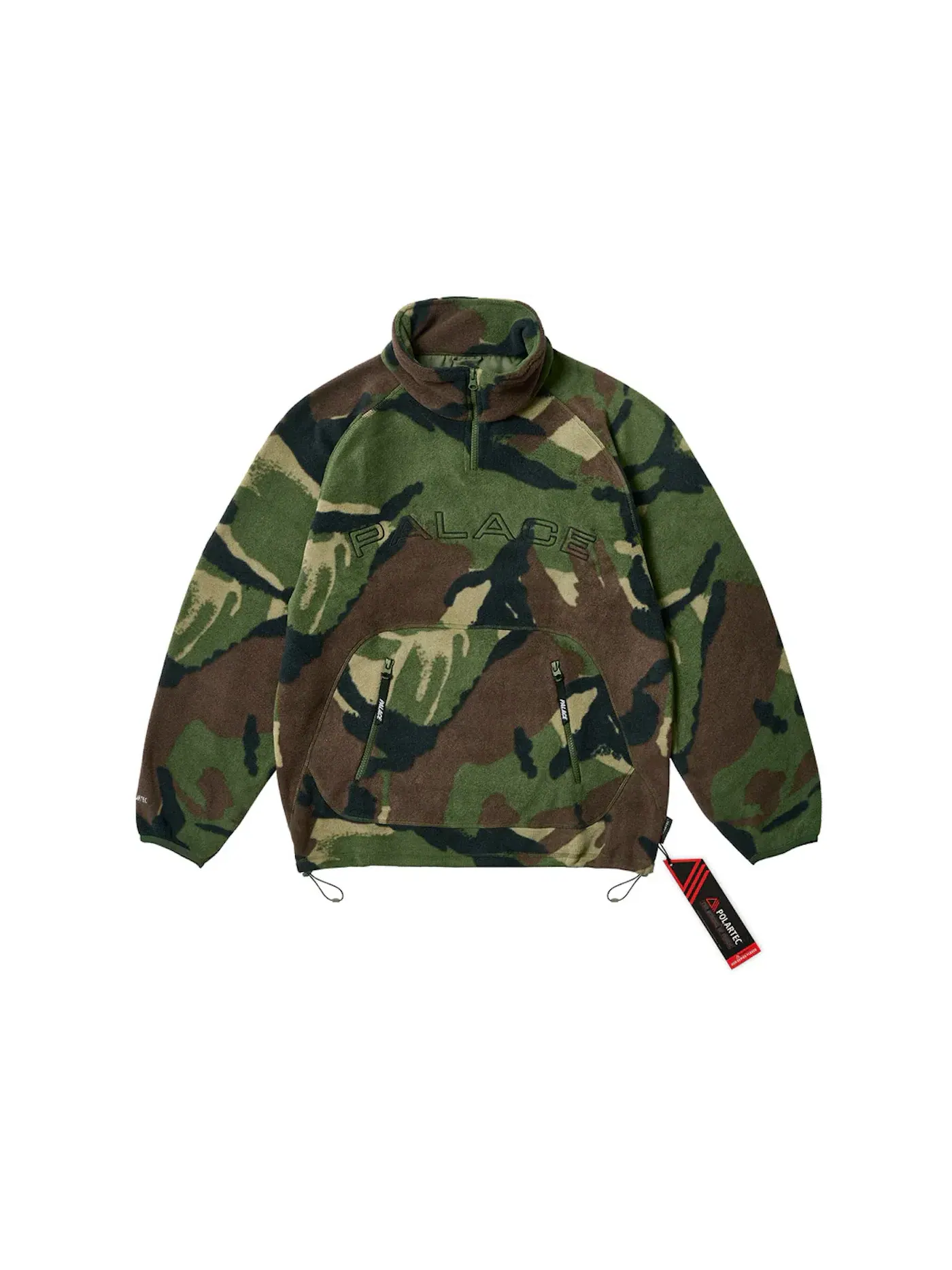 Мужской свитер с воротником-стойкой Funnel Palace, Woodland Camo — изображение 1 из 2
