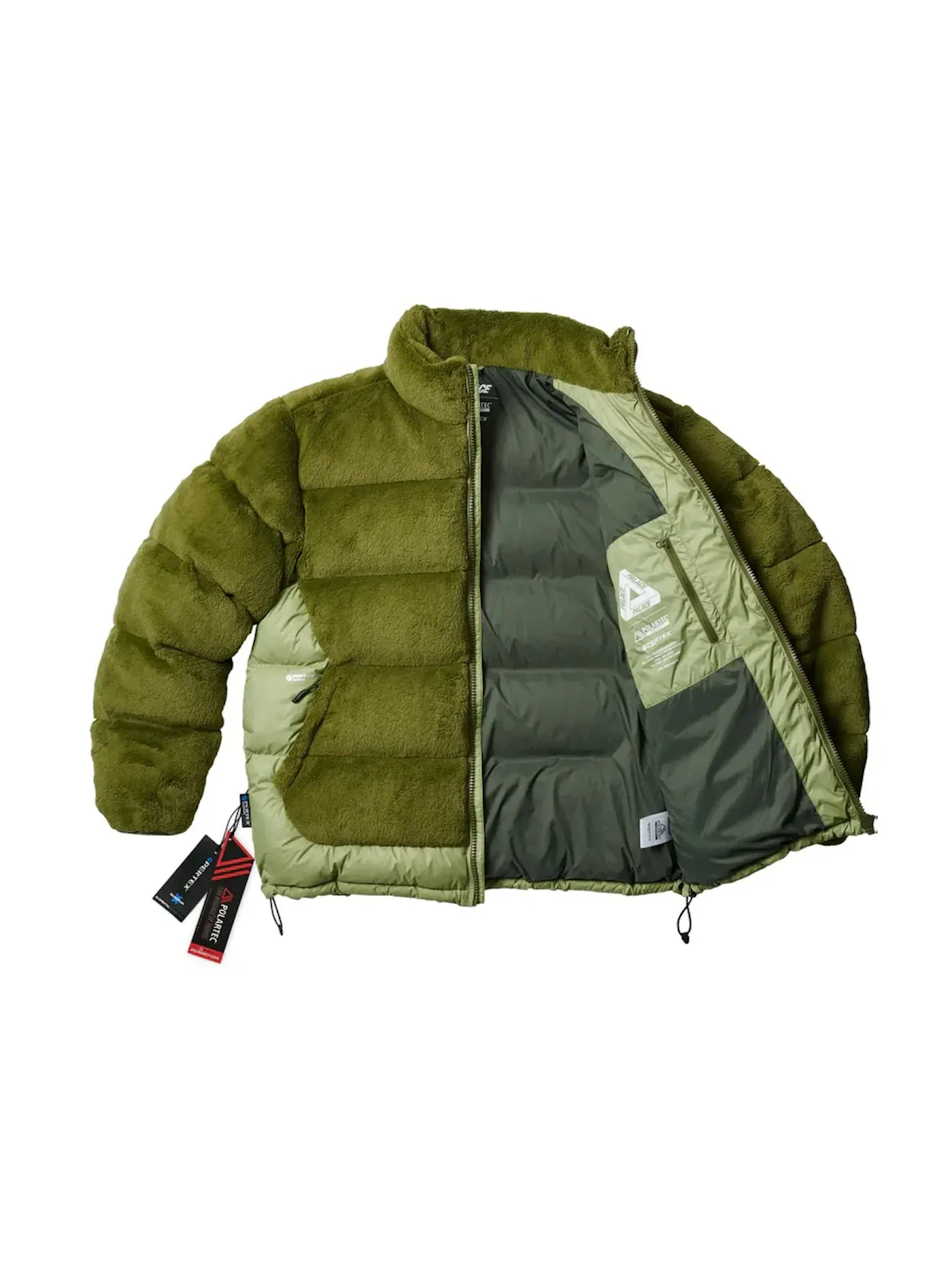 Мужская куртка-пуховик Polartec High Loft Puffa Palace — изображение 2 из 3, оливковый