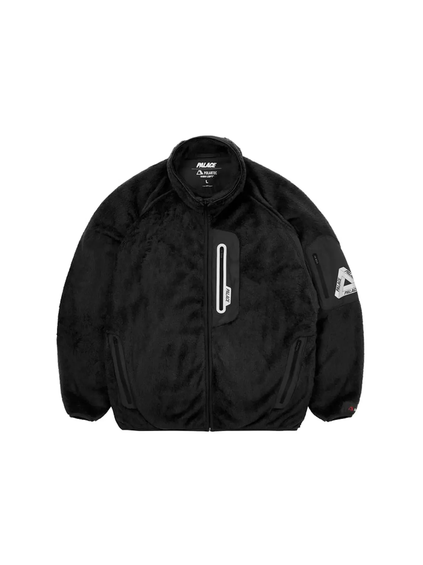 Мужская куртка Palace Polartec High Loft Track Jacket — изображение 1 из 3, черный