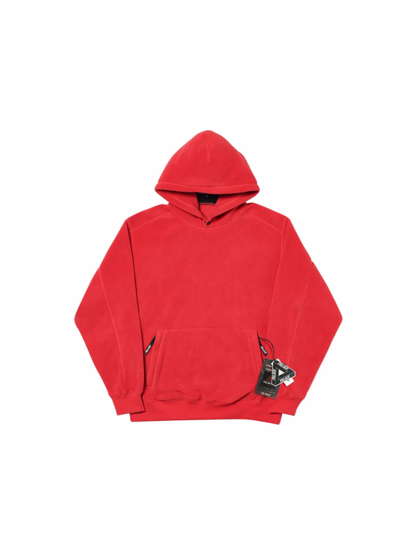 Мужская худи с принтом Palace Lazer Hood — изображение 1 из 2, красный