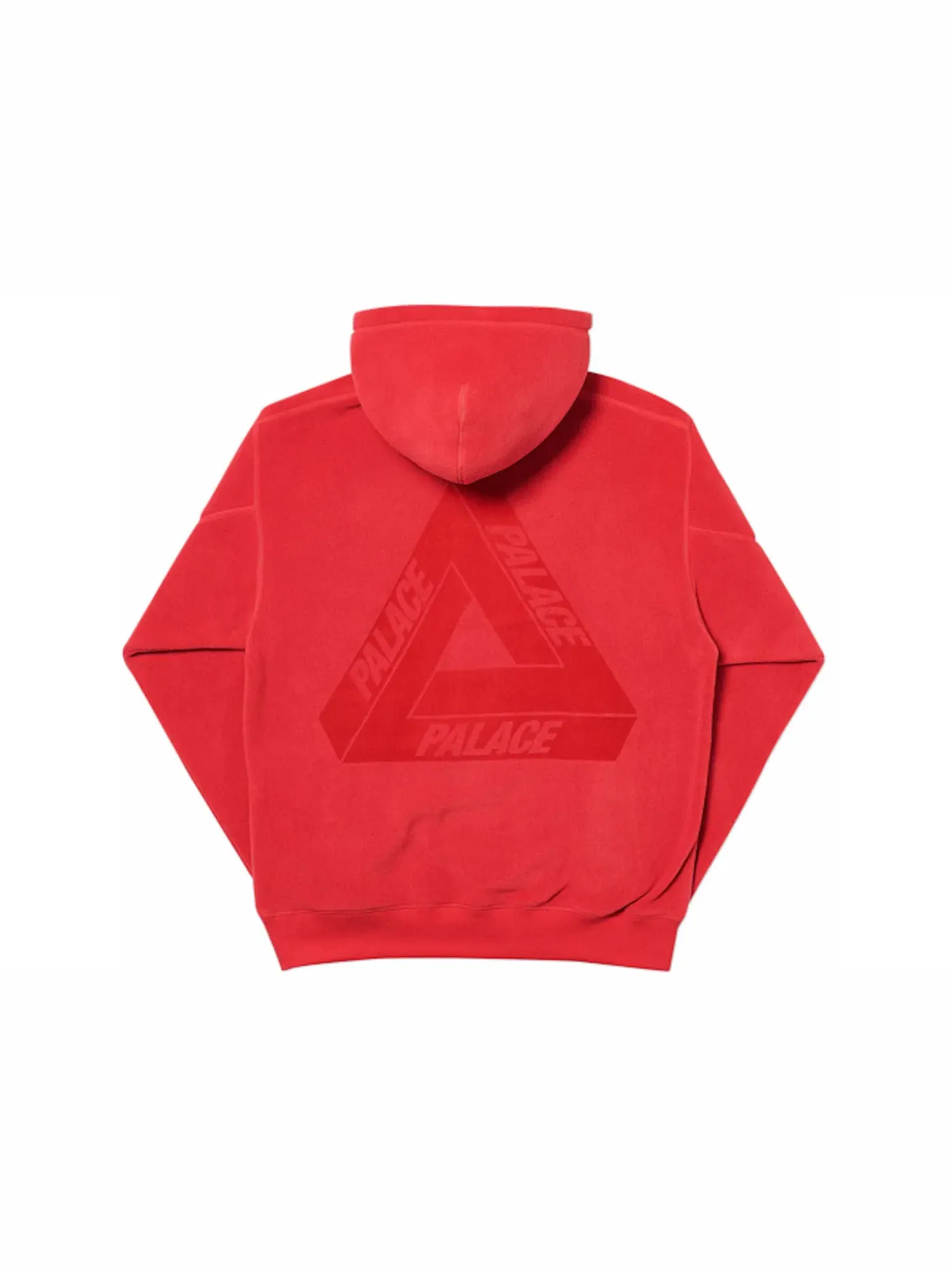 Мужская худи с принтом Palace Lazer Hood — изображение 2 из 2, красный
