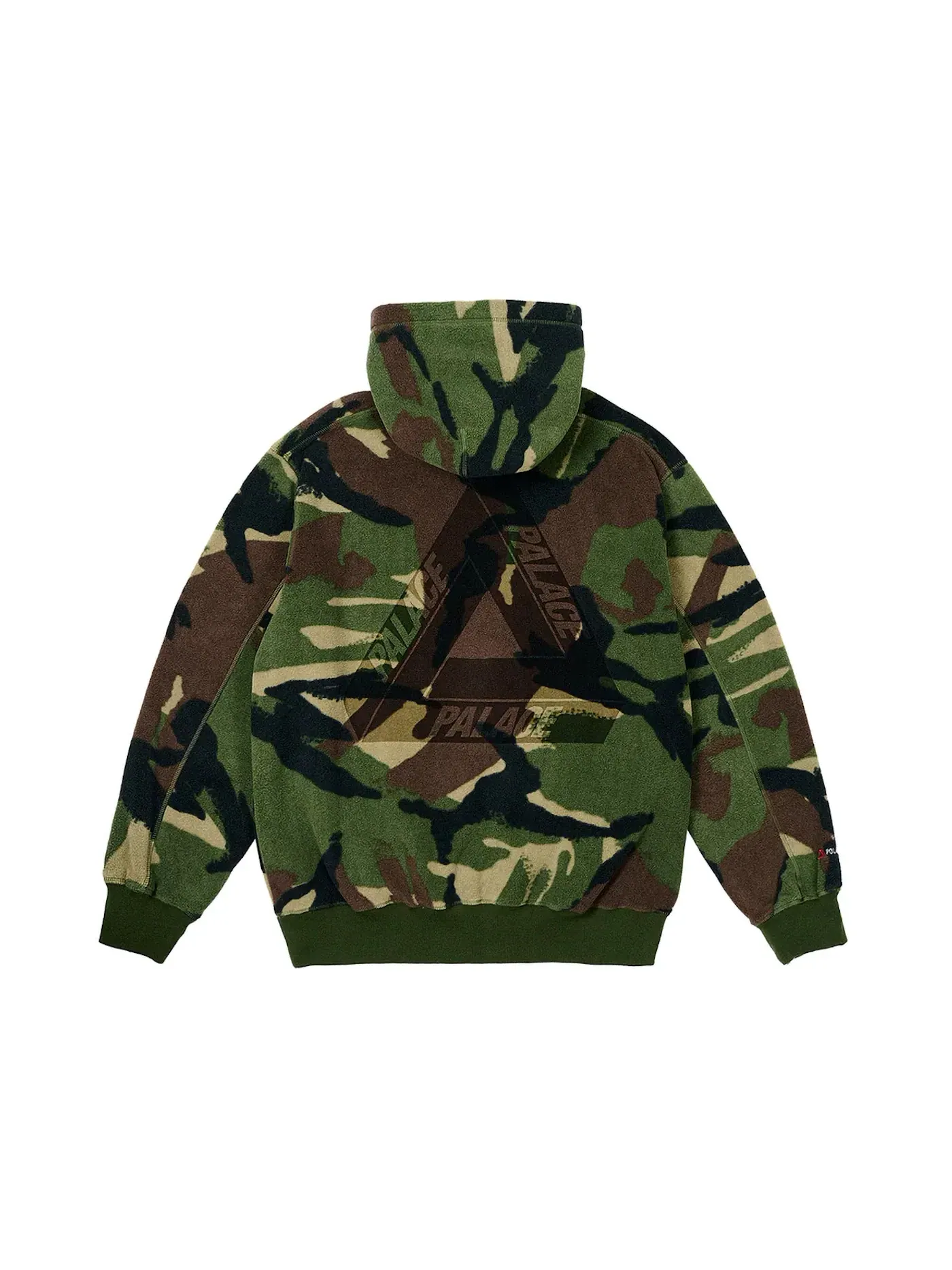 Мужская худи с принтом Palace Polartec Lazer Hood, Woodland Dpm — изображение 1 из 2