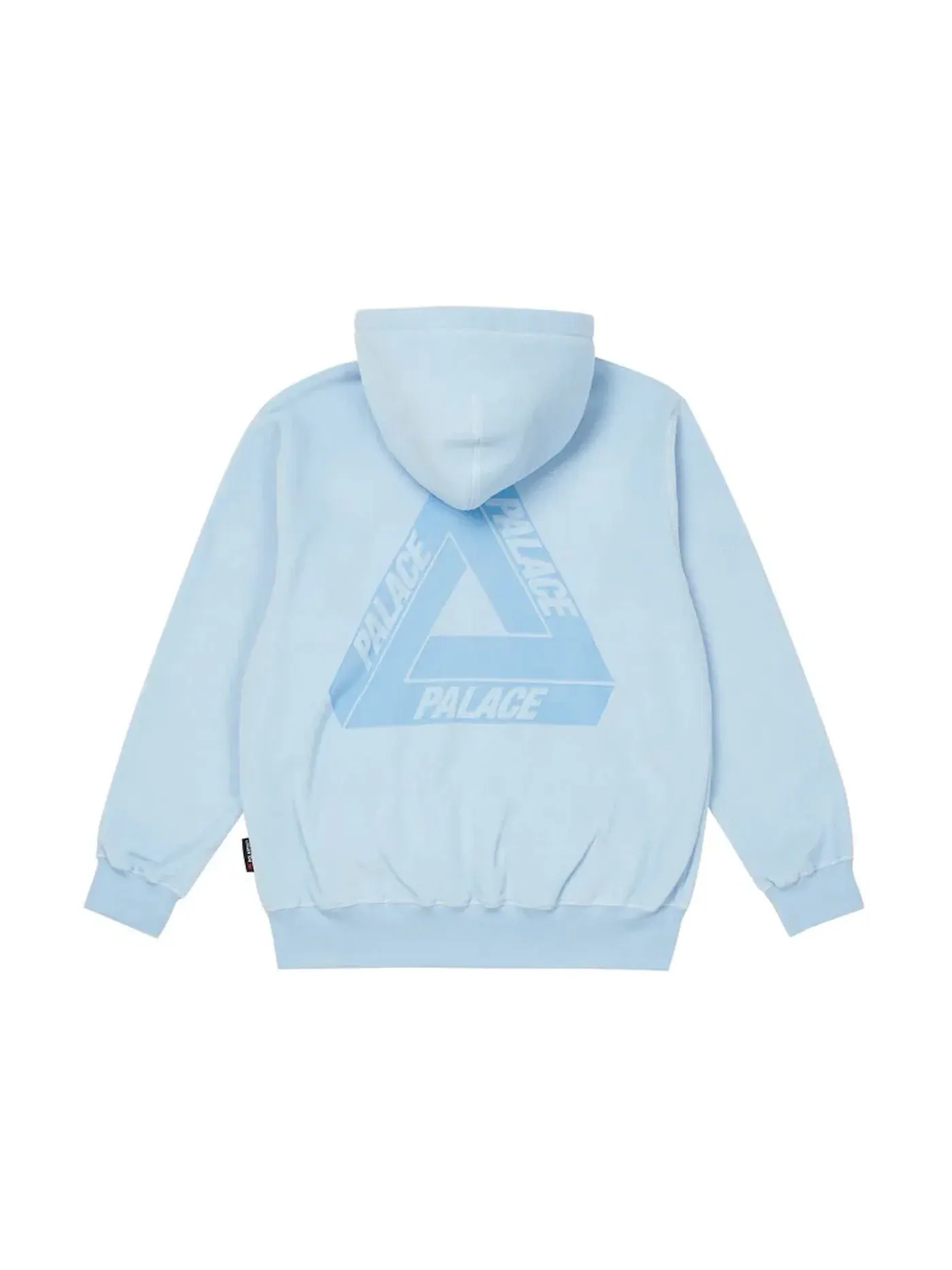 Мужская худи с принтом Palace Polartec Lazer Zip Hood — изображение 1 из 2, синий
