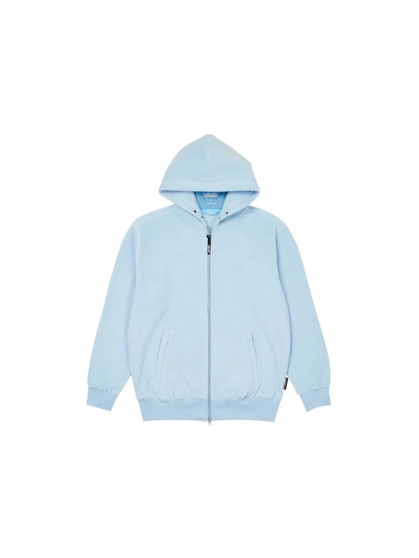 Мужская худи с принтом Palace Polartec Lazer Zip Hood — изображение 2 из 2, синий