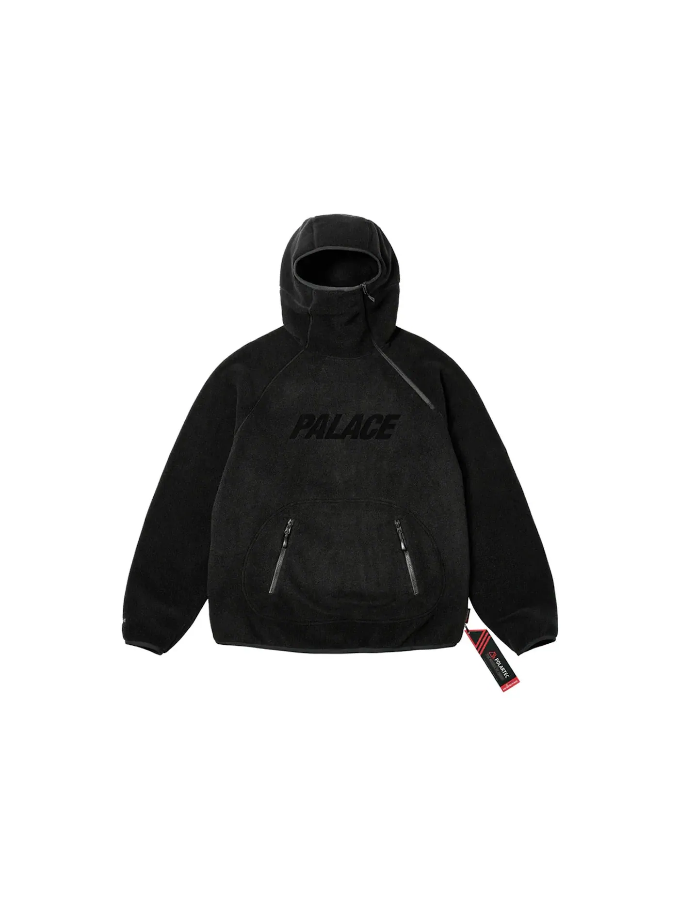 Мужская худи с принтом Palace Polartec Ninja Hood — изображение 1 из 3, черный