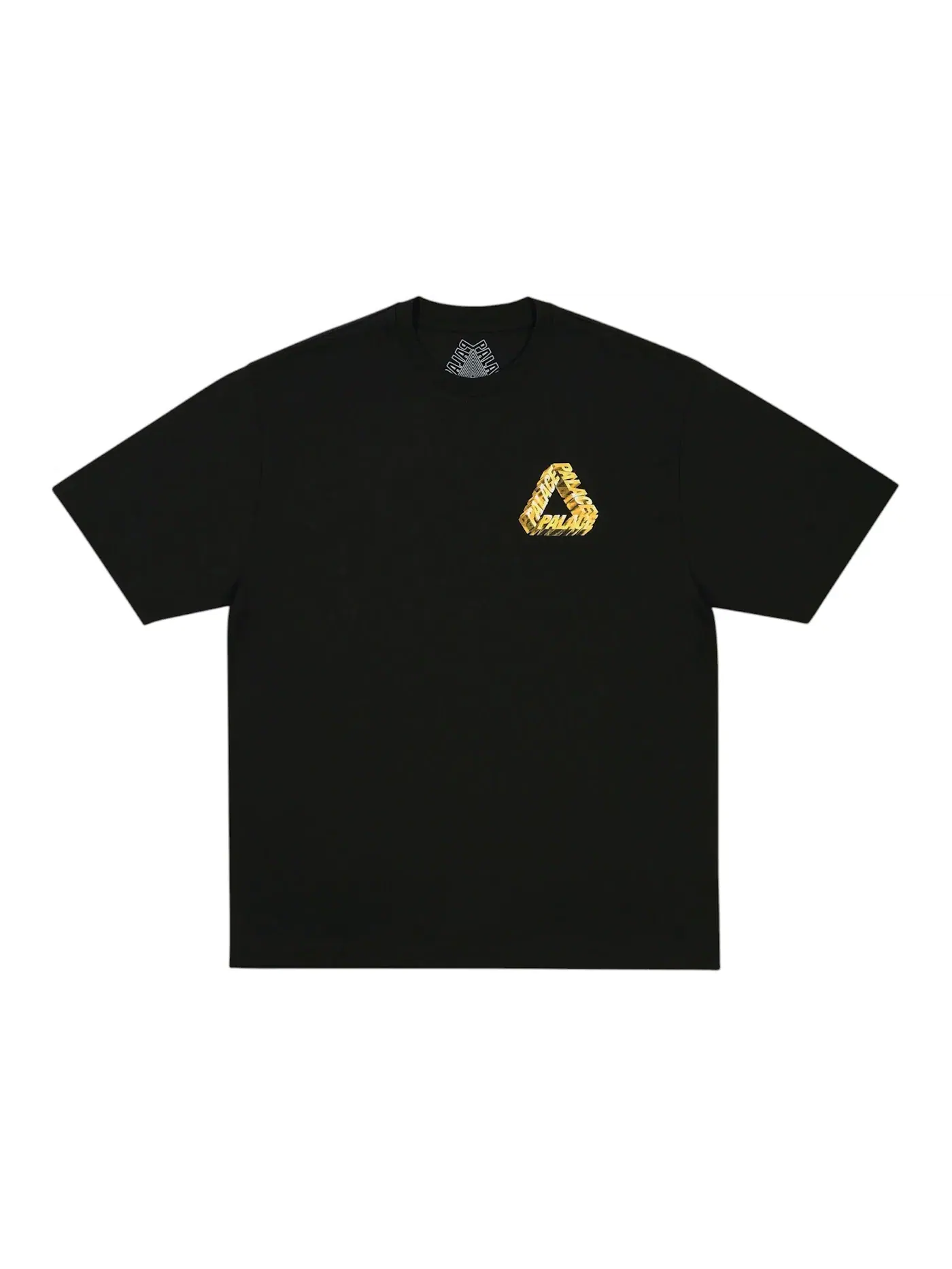 Мужская футболка с принтом Palace Polished P3 — изображение 2 из 2, черный
