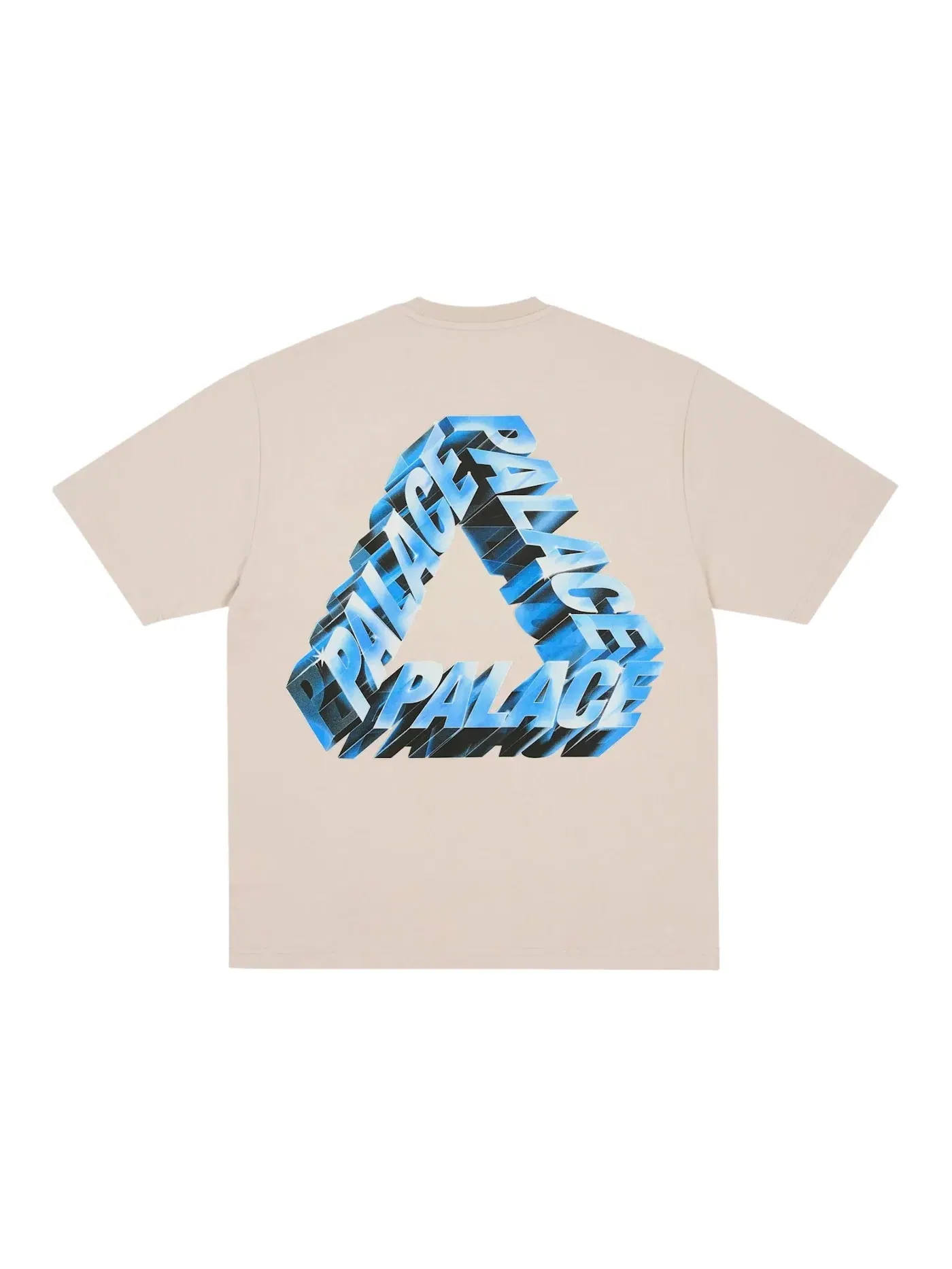 Мужская футболка с принтом Palace T-Shirt — изображение 1 из 2, серый