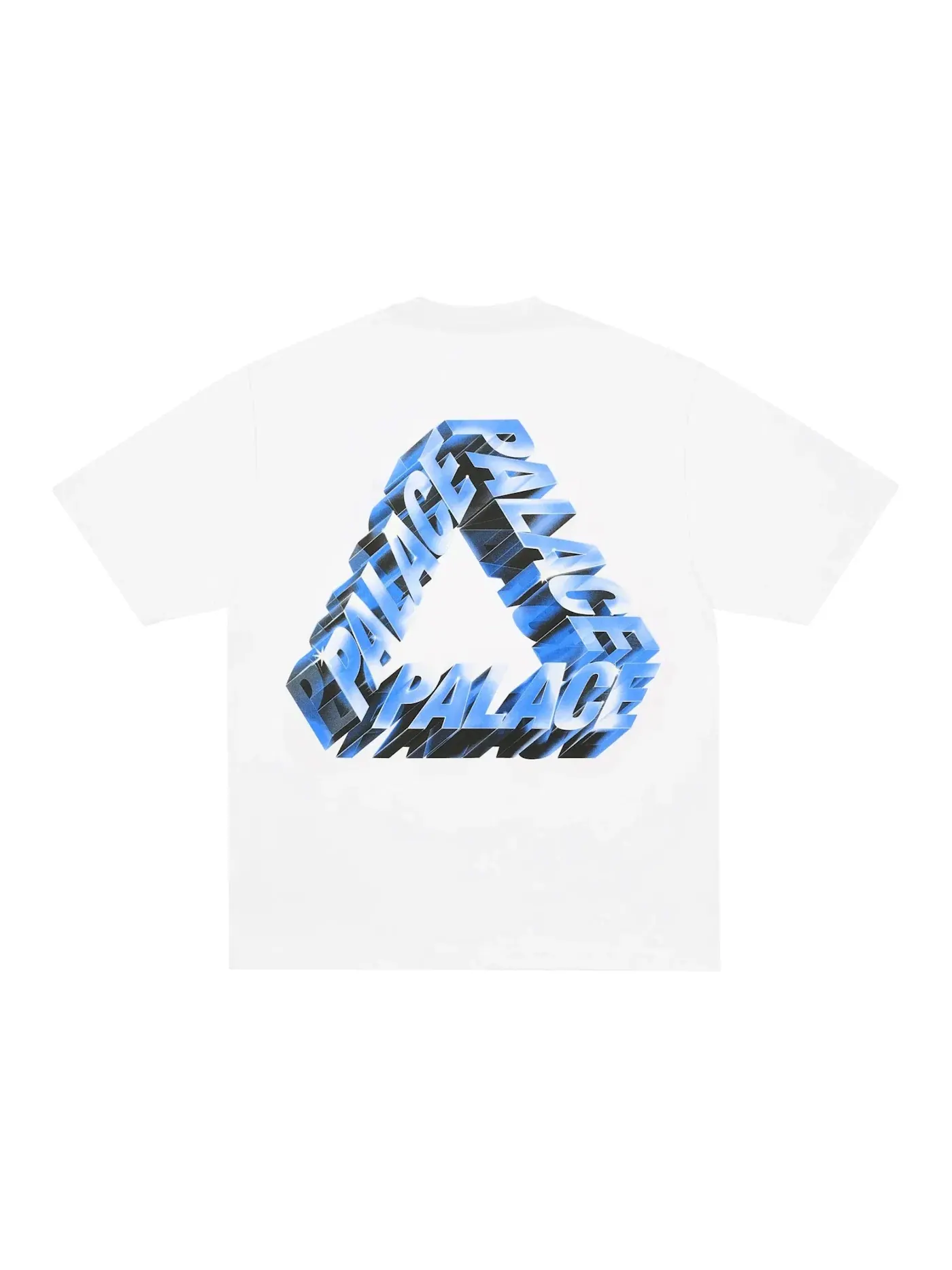 Мужская футболка с принтом Palace Polished P3 T-Shirt — изображение 1 из 2, белый