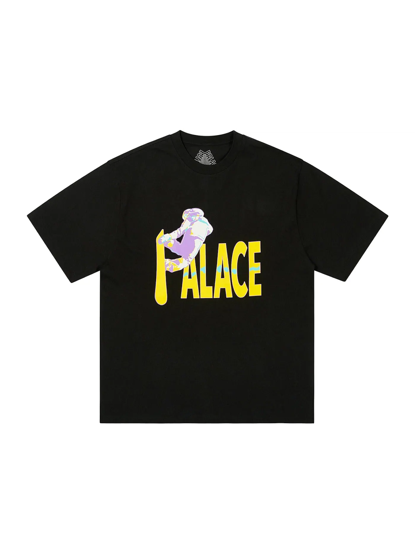 Мужская футболка с принтом Palace Pow Pow T-Shirt — изображение 1 из 1, черный