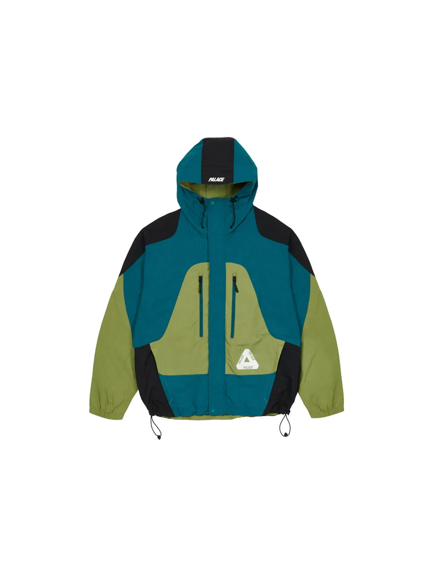 Мужская куртка Palace Jacket — изображение 1 из 2, черный/оливковый