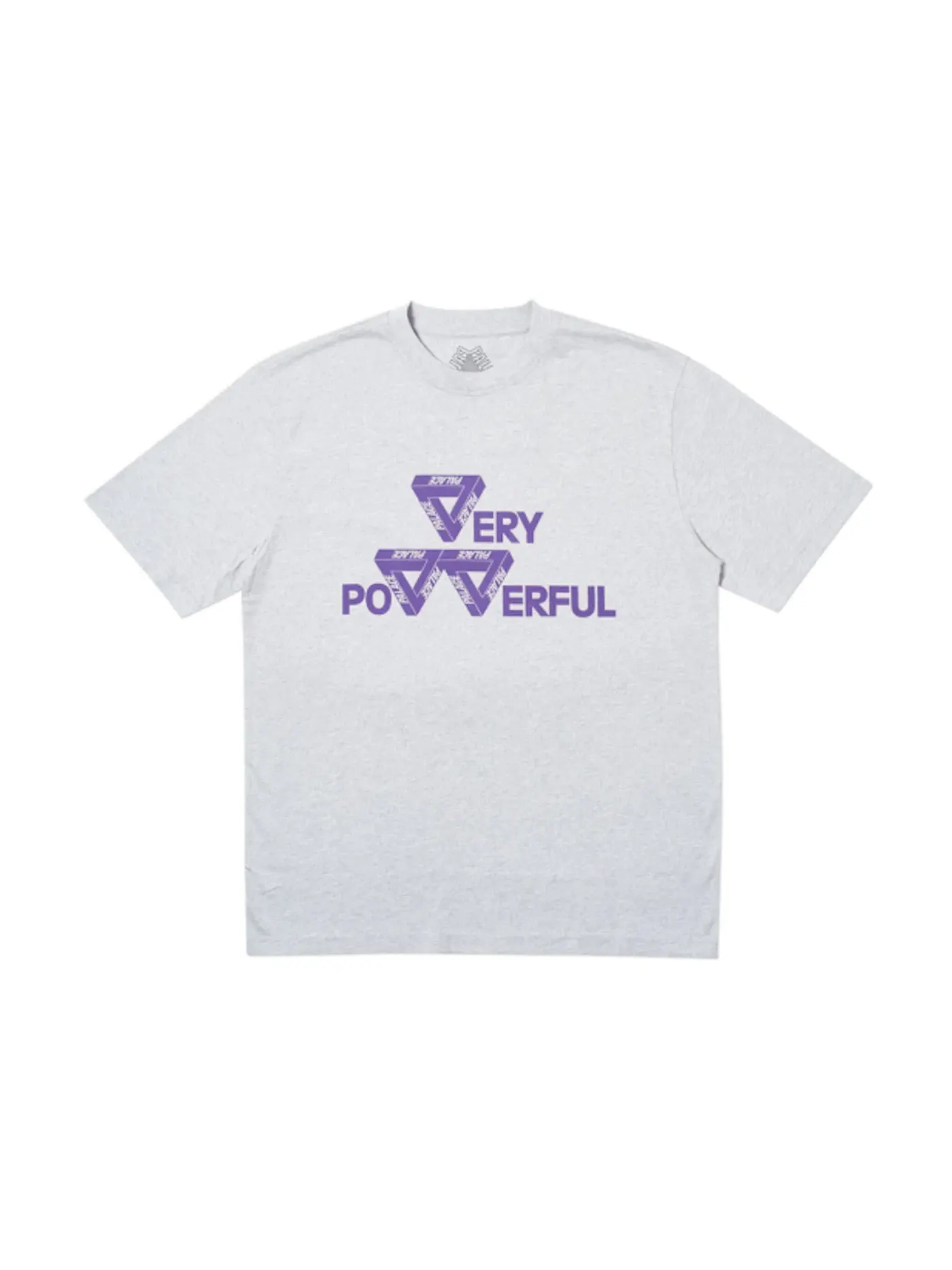 Мужская футболка с принтом Palace T-shirt — изображение 1 из 1, серый