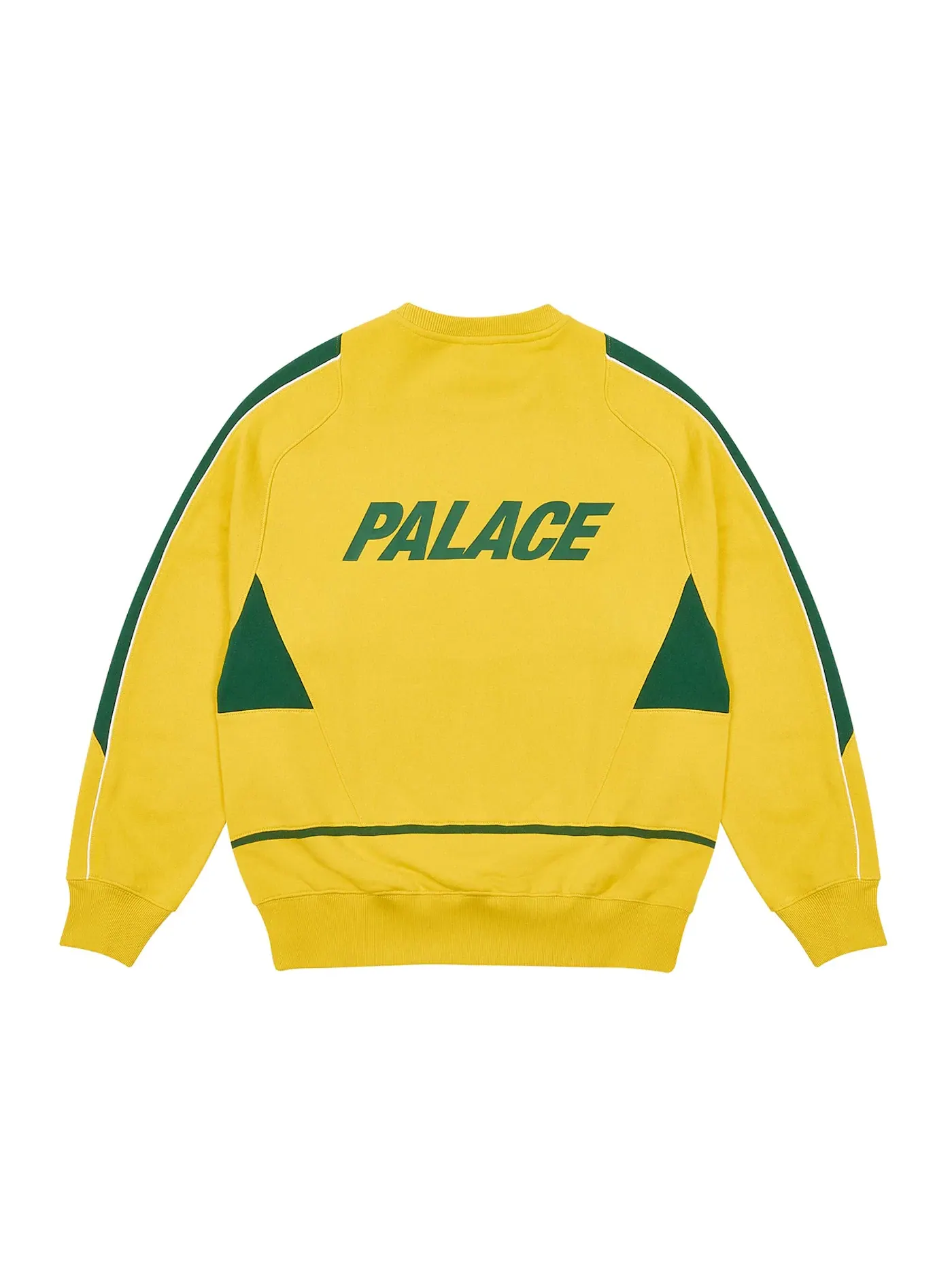 Мужской свитшот модели Crew Palace — изображение 2 из 3, желтый
