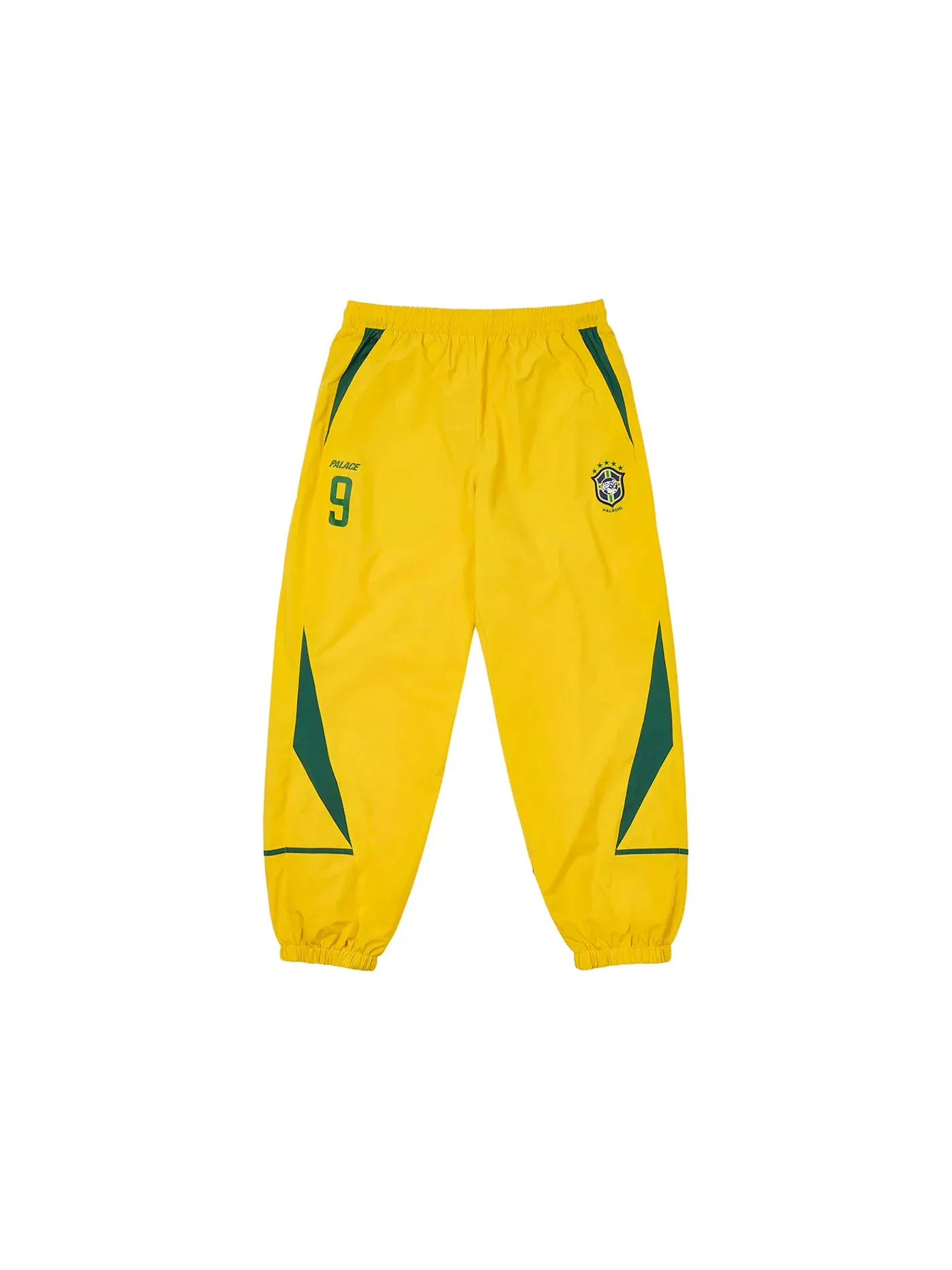 Мужские спортивные штаны Palace Pro Team 02 Shell Jogger — изображение 1 из 3, желтый