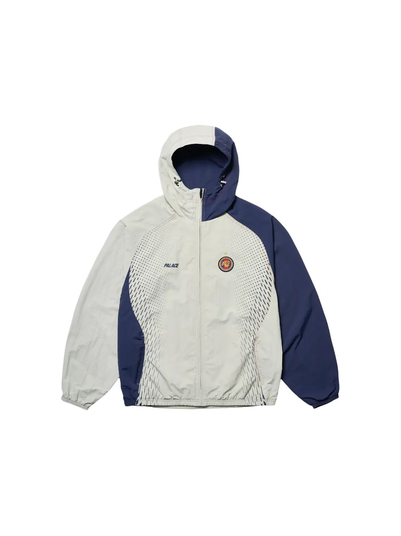 Мужская куртка с капюшоном Palace Pro Team Hooded Shell Jacket — изображение 1 из 2, серый