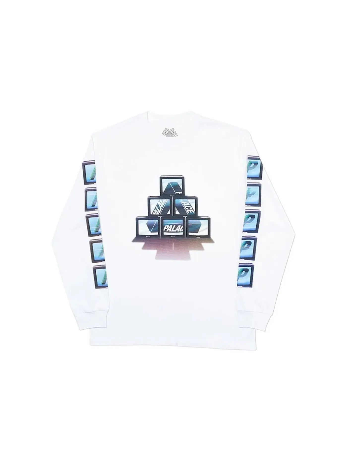 Мужской лонгслив с длинным рукавом Palace Longsleeve — изображение 1 из 1, белый