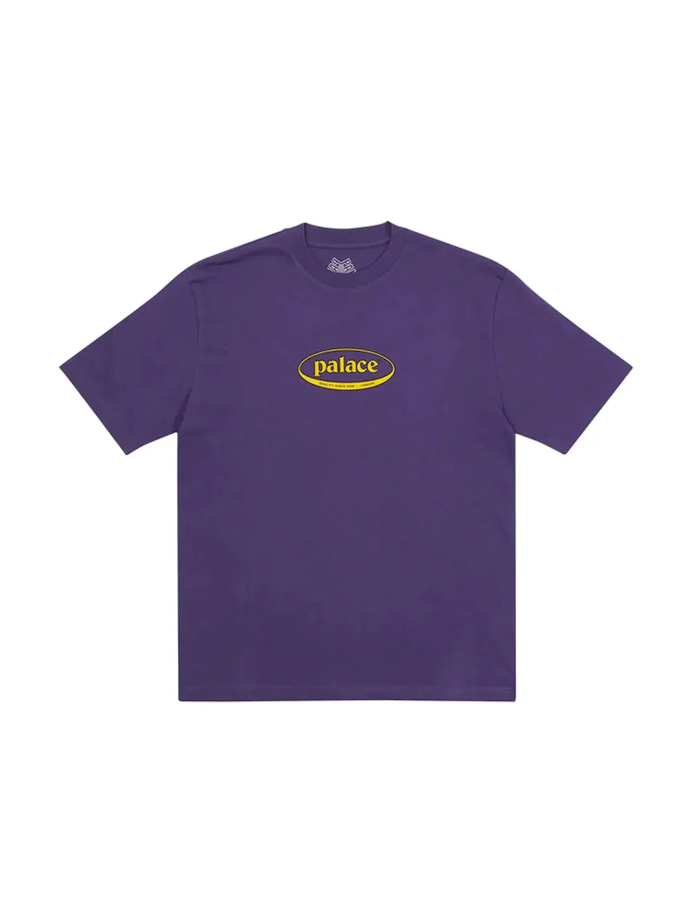 Мужская футболка с принтом Palace T-shirt — изображение 2 из 2, фиолетовый