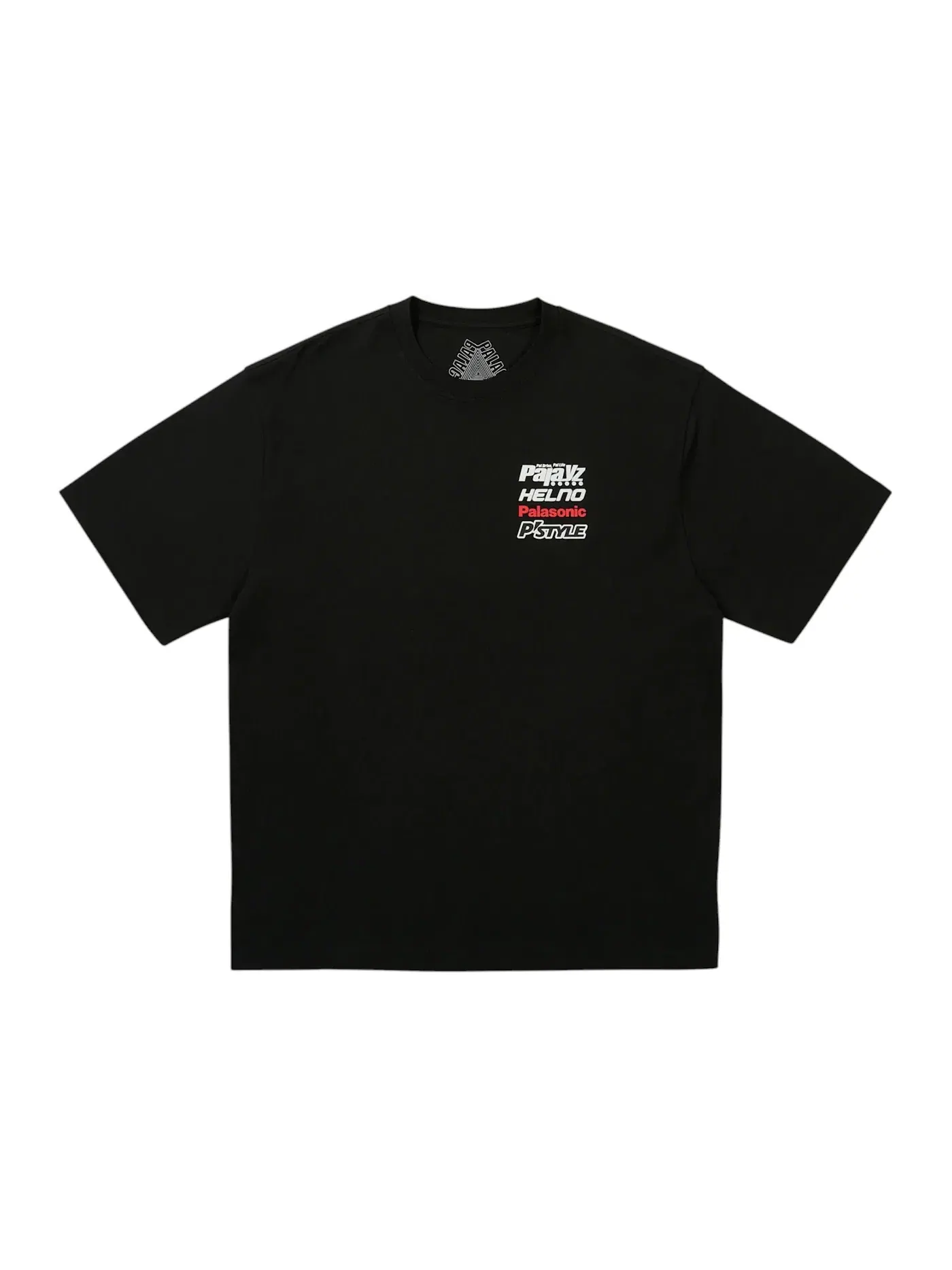 Мужская футболка с принтом Palace Racey T-Shirt Palace — изображение 2 из 2, черный