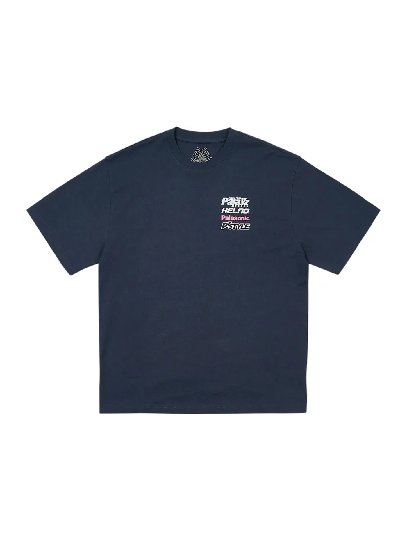 Мужская футболка с принтом Palace Racey T-Shirt — изображение 2 из 2, темно-синий