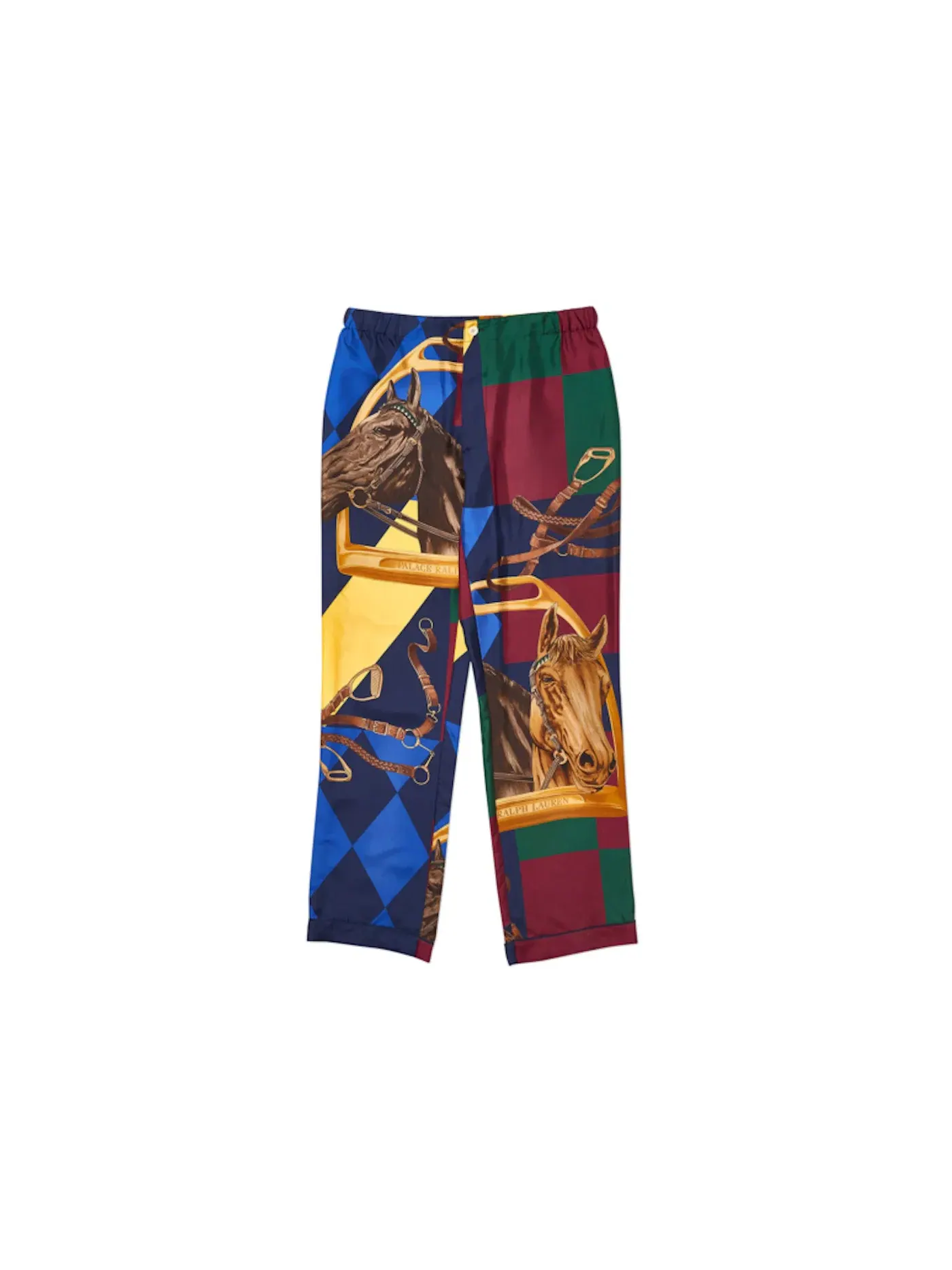 Мужские пижамные брюки с принтом Bottom Palace, Engineered Equestrian Print — изображение 1 из 2