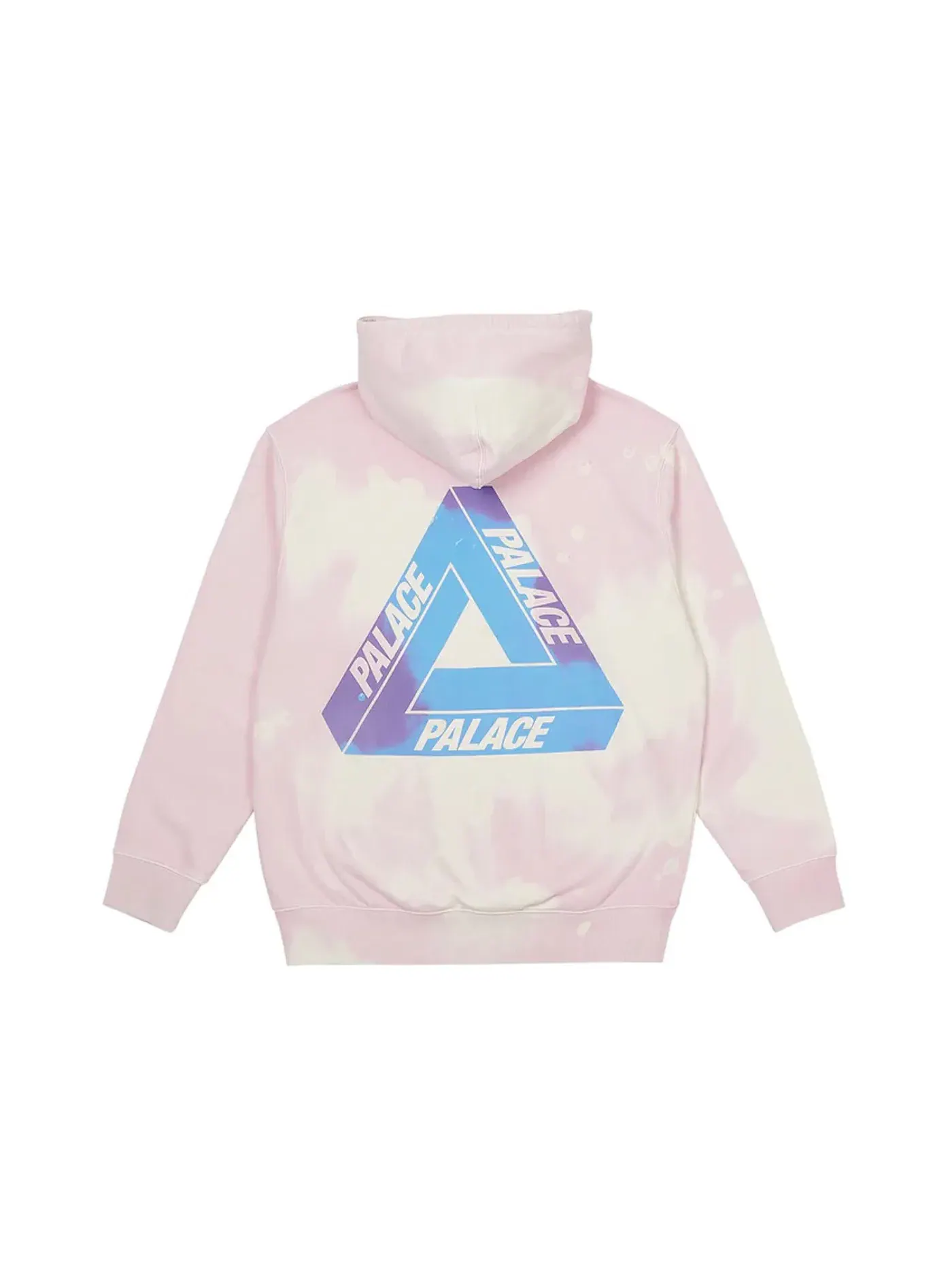 Мужская худи с принтом Palace Reacto Tri-Ferg Hood — изображение 1 из 3, розовый