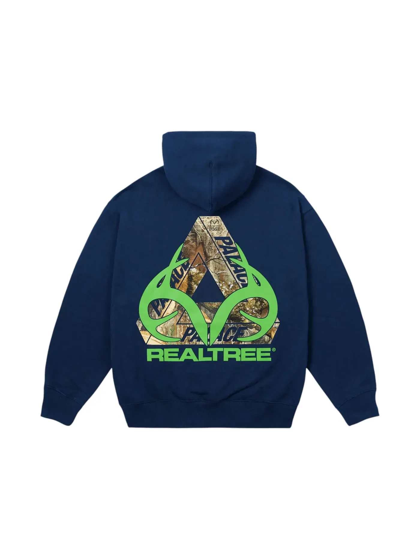 Мужская худи Palace Realtree Tri-Ferg Hoodie (SS26) — изображение 1 из 2, темно-синий