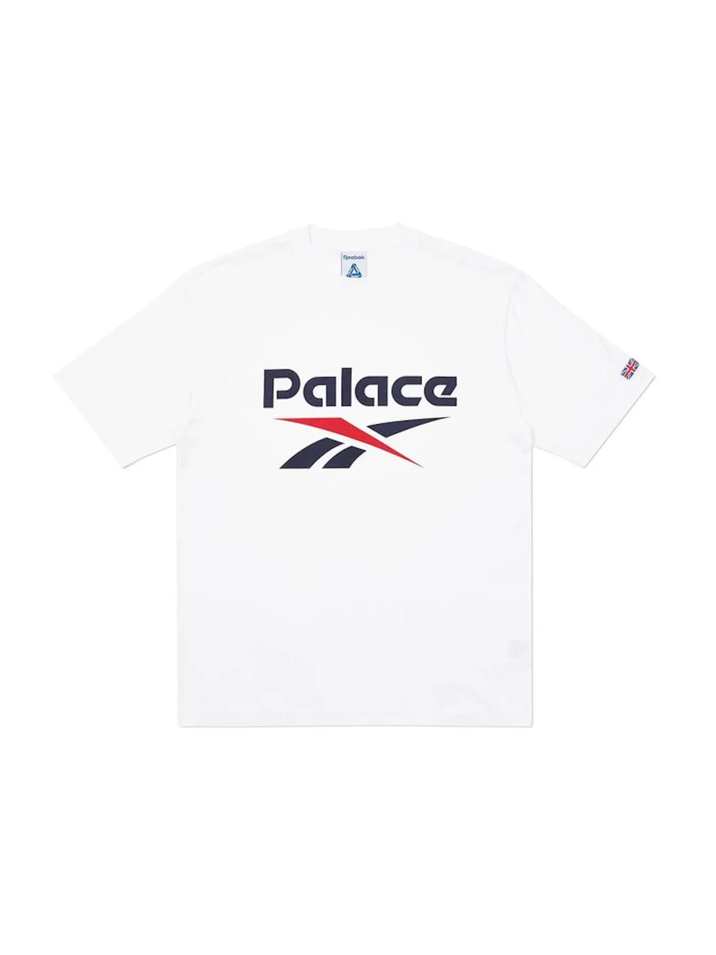 Мужская футболка с принтом Palace Reebok P-Bok — изображение 1 из 1, белый