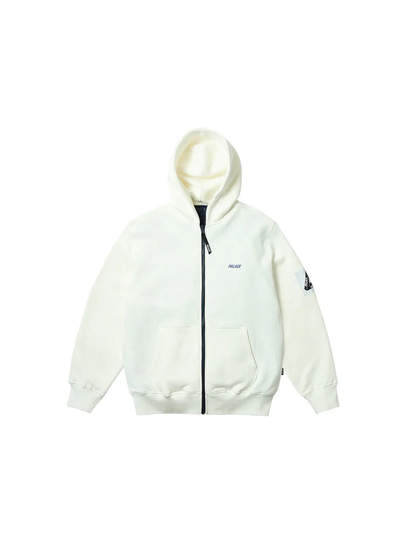 Мужской жилет на молнии с капюшоном Palace Hood — изображение 3 из 3, белый