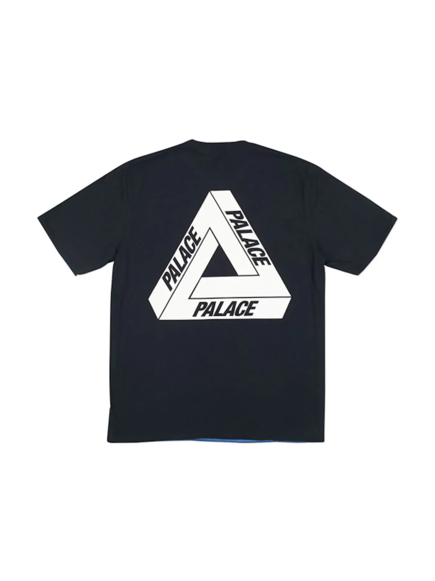 Мужская футболка с принтом Palace T-Shirt — изображение 2 из 4, черный/фиолетовый