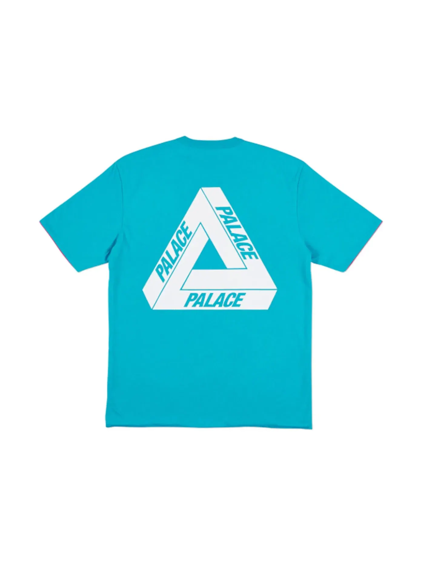 Мужская футболка с принтом Palace Reverso T-Shirt — изображение 2 из 4, розовый