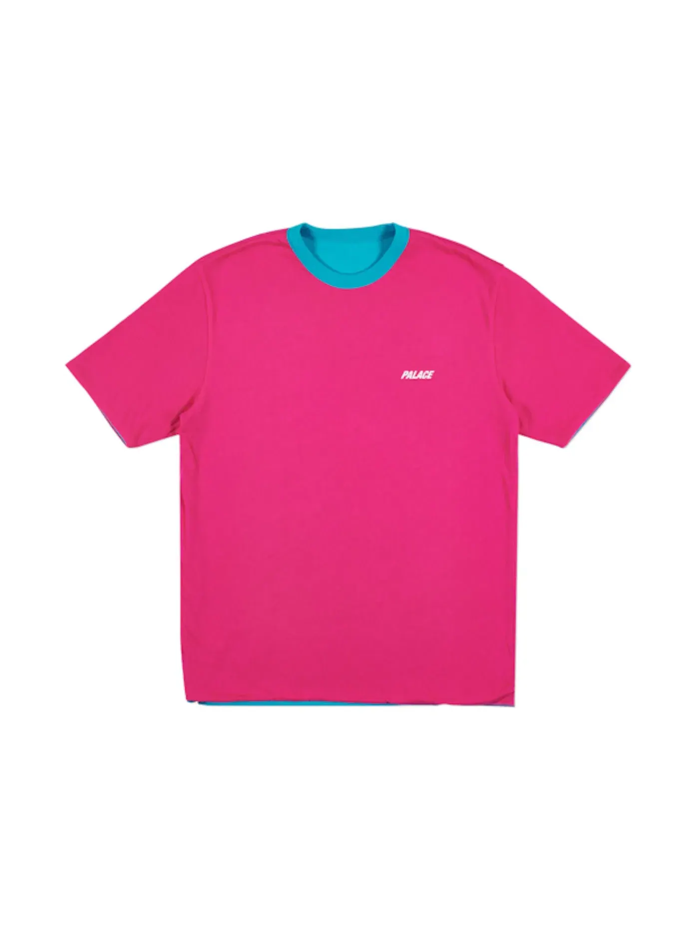 Мужская футболка с принтом Palace Reverso T-Shirt — изображение 3 из 4, розовый