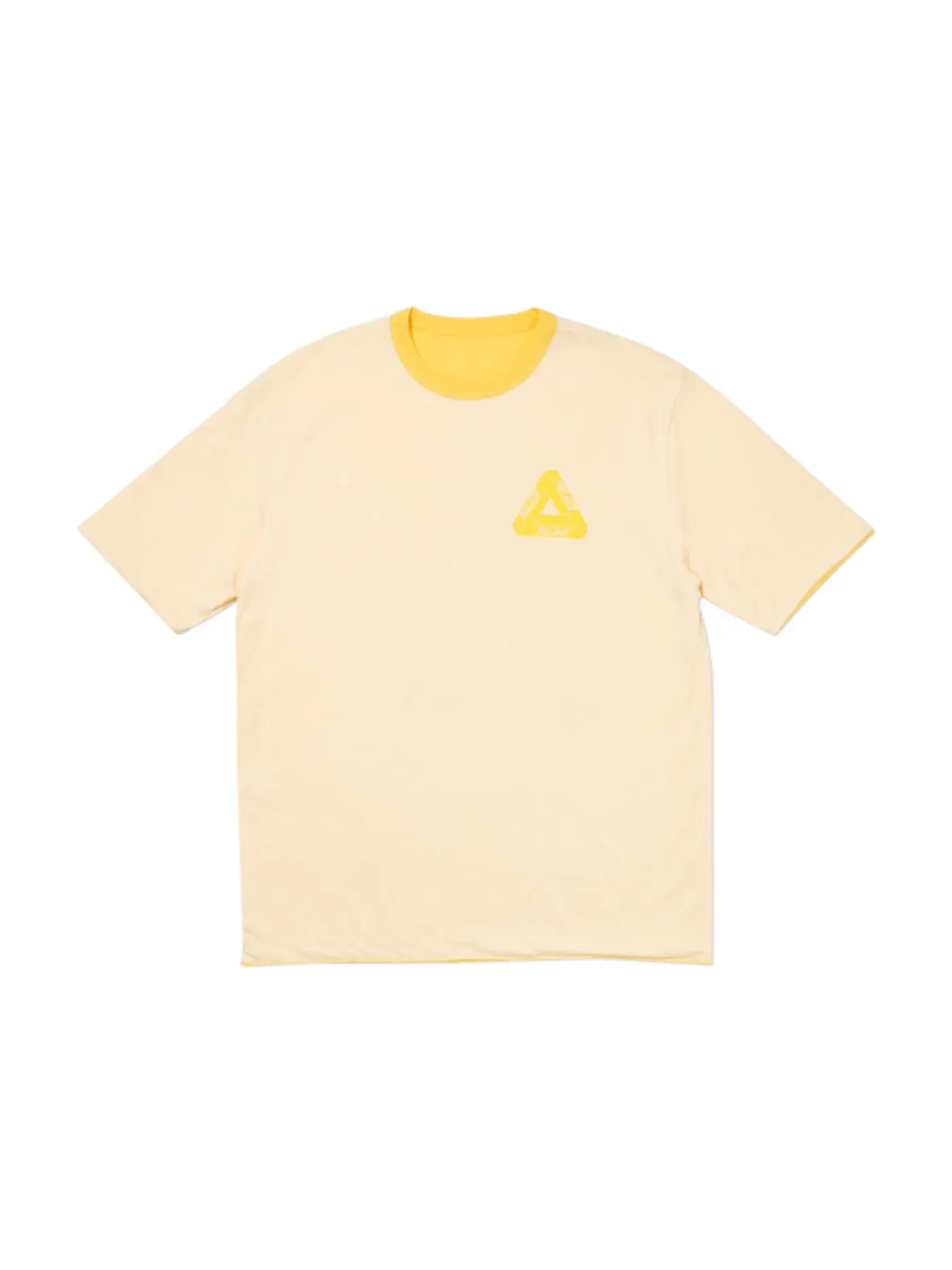 Мужская футболка с принтом Palace Tee — изображение 2 из 2, желтый