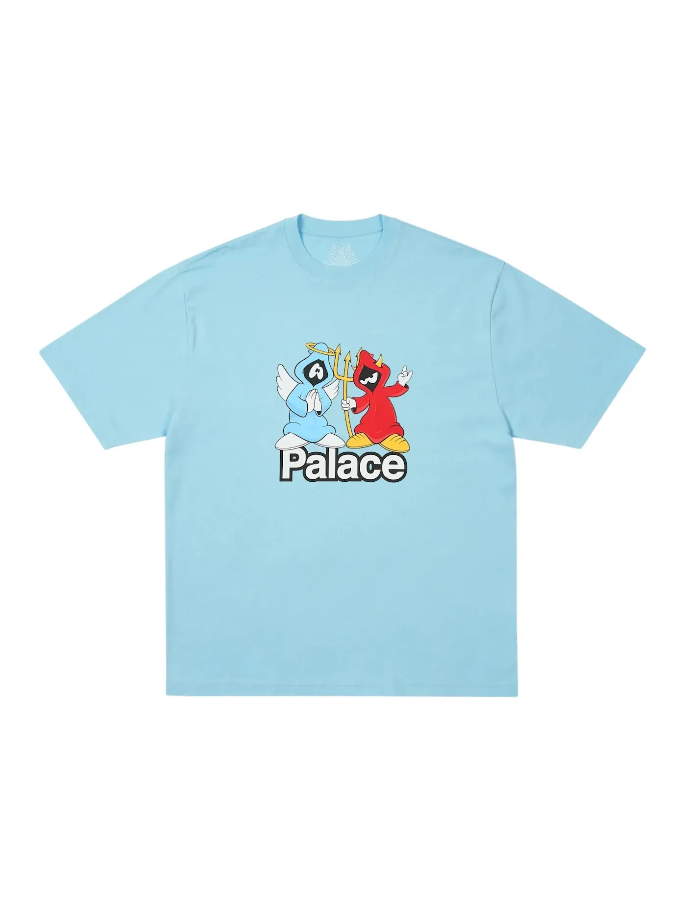 Мужская футболка с принтом Palace T-Shirt — изображение 1 из 1, синий