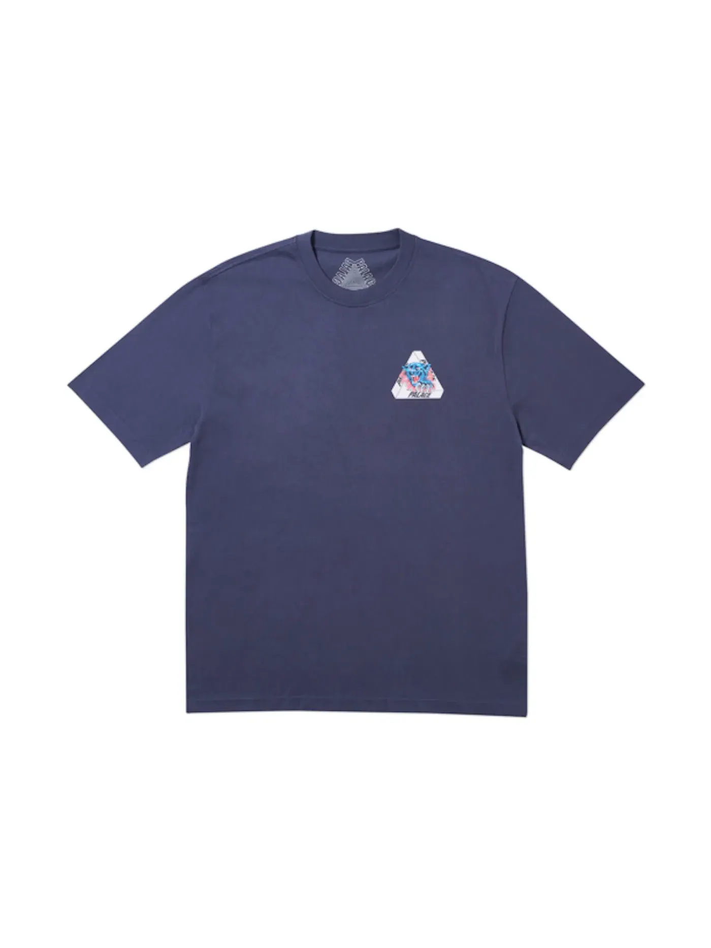 Мужская футболка с принтом Palace T-shirt — изображение 1 из 2, темно-синий