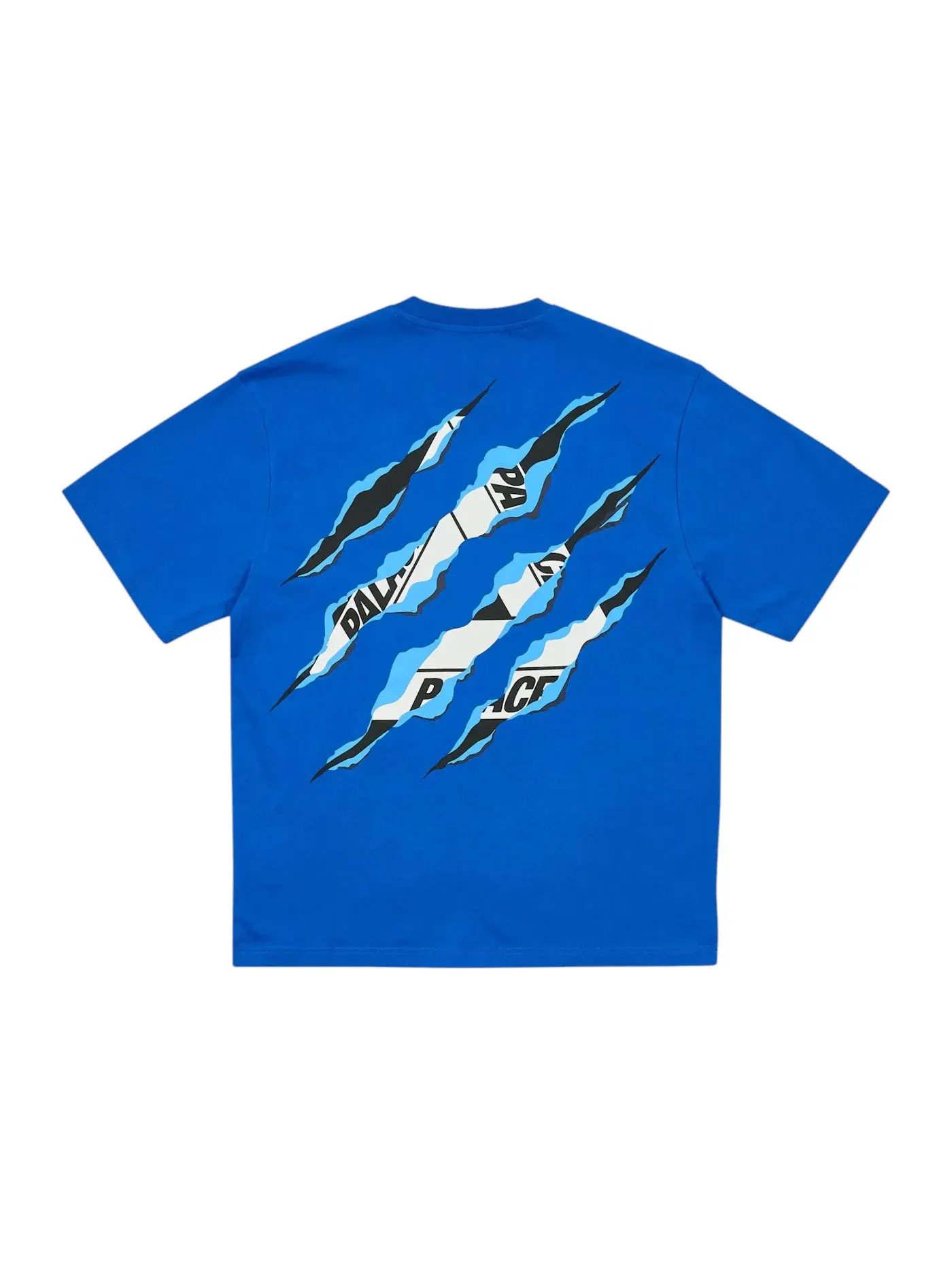 Мужская футболка с разрывами Palace T-Shirt — изображение 1 из 2, синий