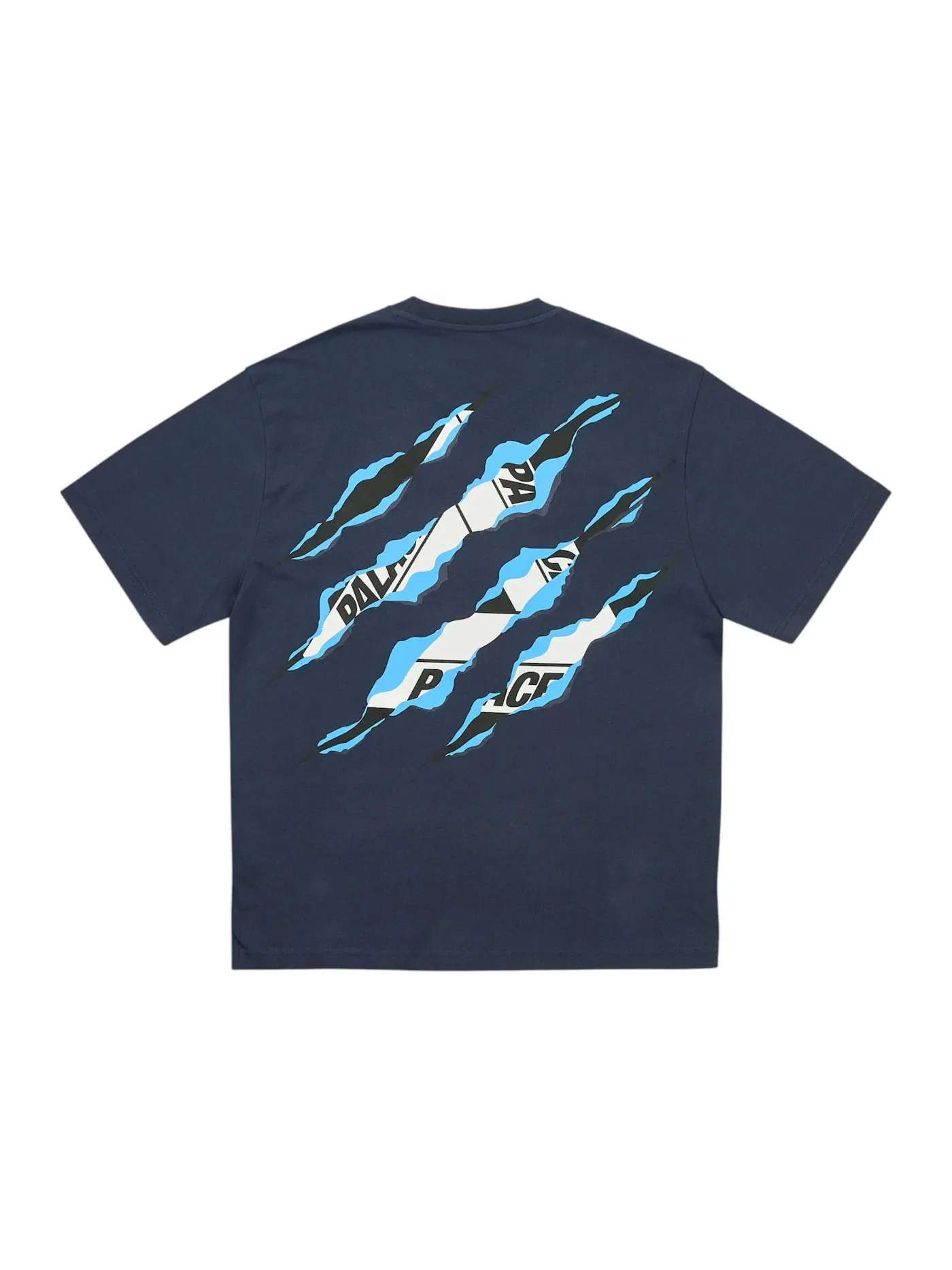 Мужская футболка с принтом Palace T-Shirt — изображение 1 из 2, темно-синий