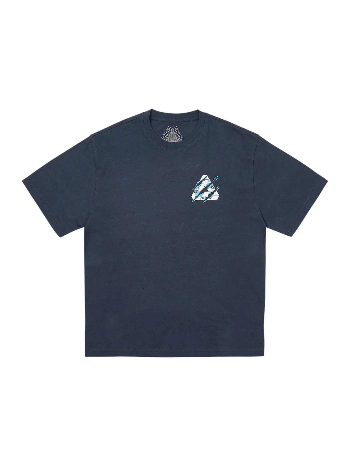 Мужская футболка с принтом Palace T-Shirt — изображение 2 из 2, темно-синий