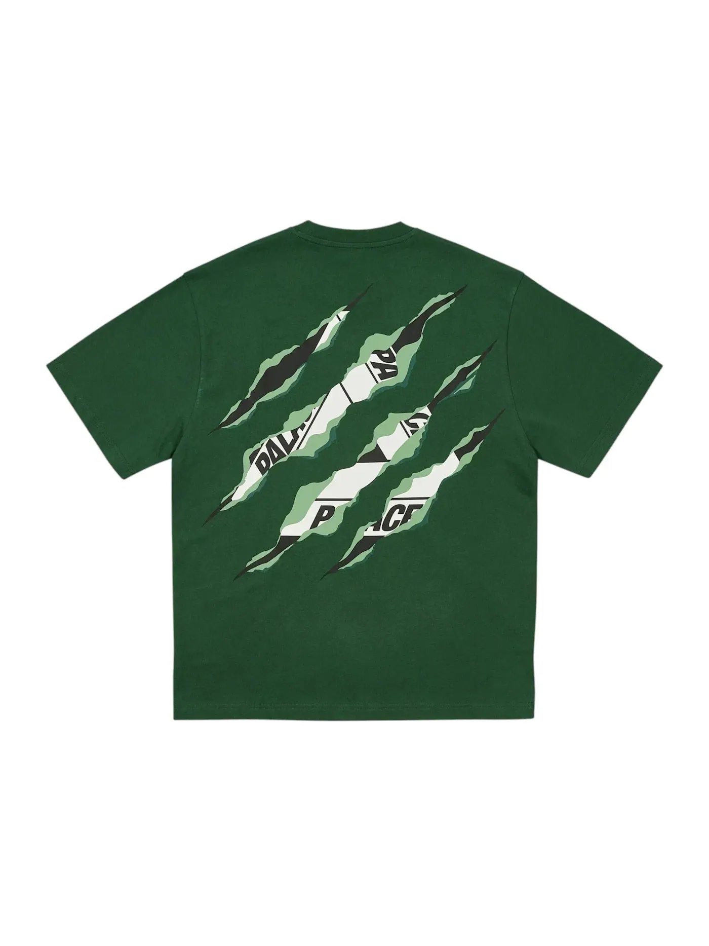 Мужская футболка с принтом Palace T-Shirt — изображение 1 из 2, зеленый