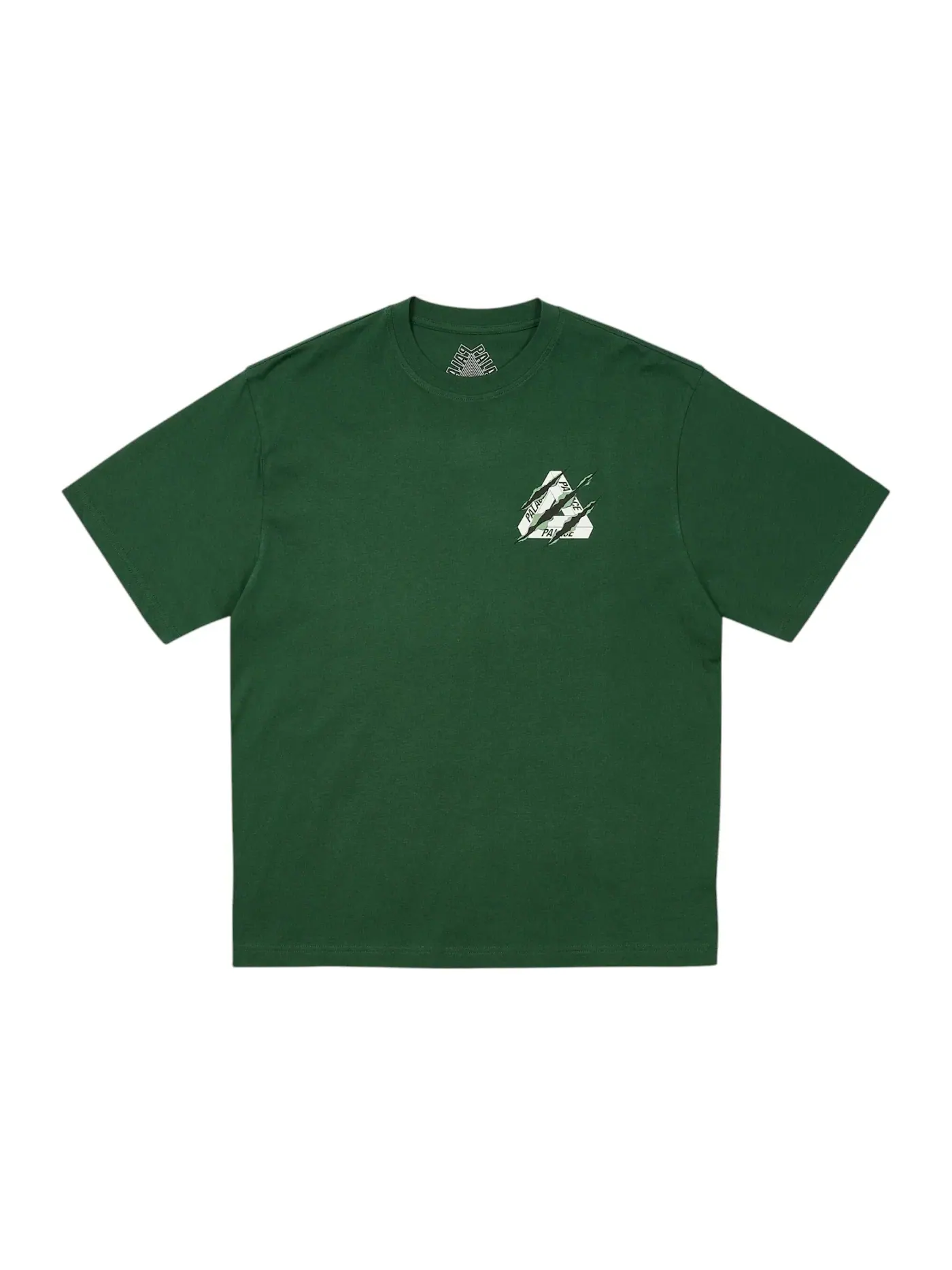 Мужская футболка с принтом Palace T-Shirt — изображение 2 из 2, зеленый