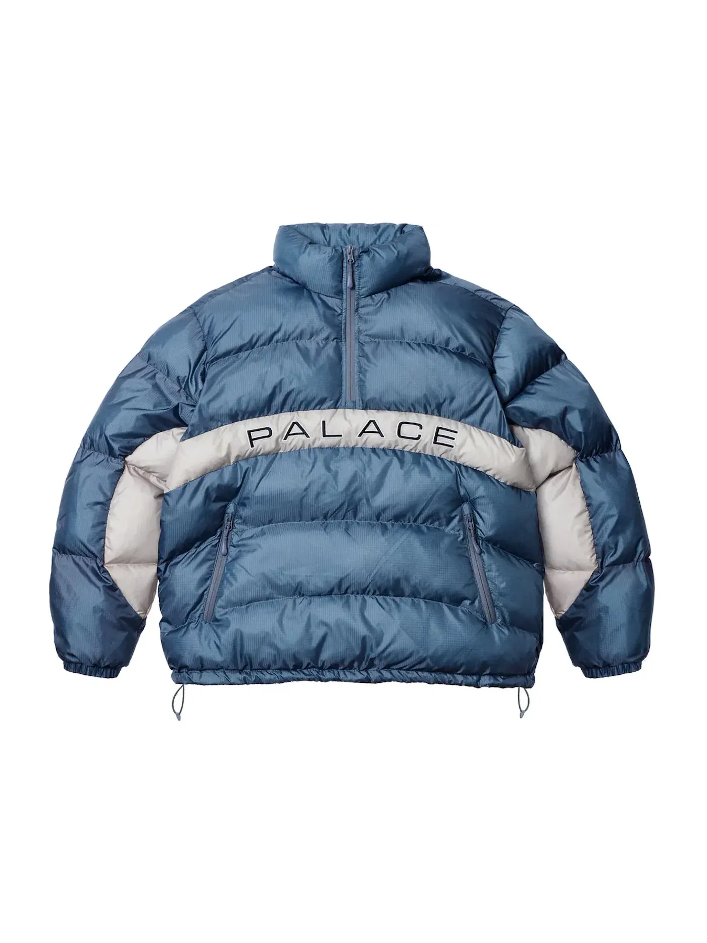 Мужская куртка-пуховик Palace Ripstop Arc Puffer Jacket Palace — изображение 1 из 3, синий