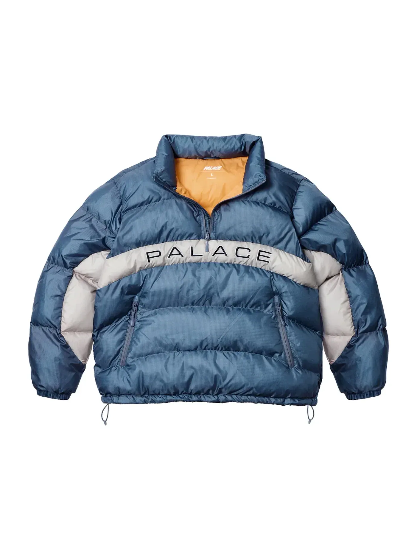 Мужская куртка-пуховик Palace Ripstop Arc Puffer Jacket Palace — изображение 2 из 3, синий