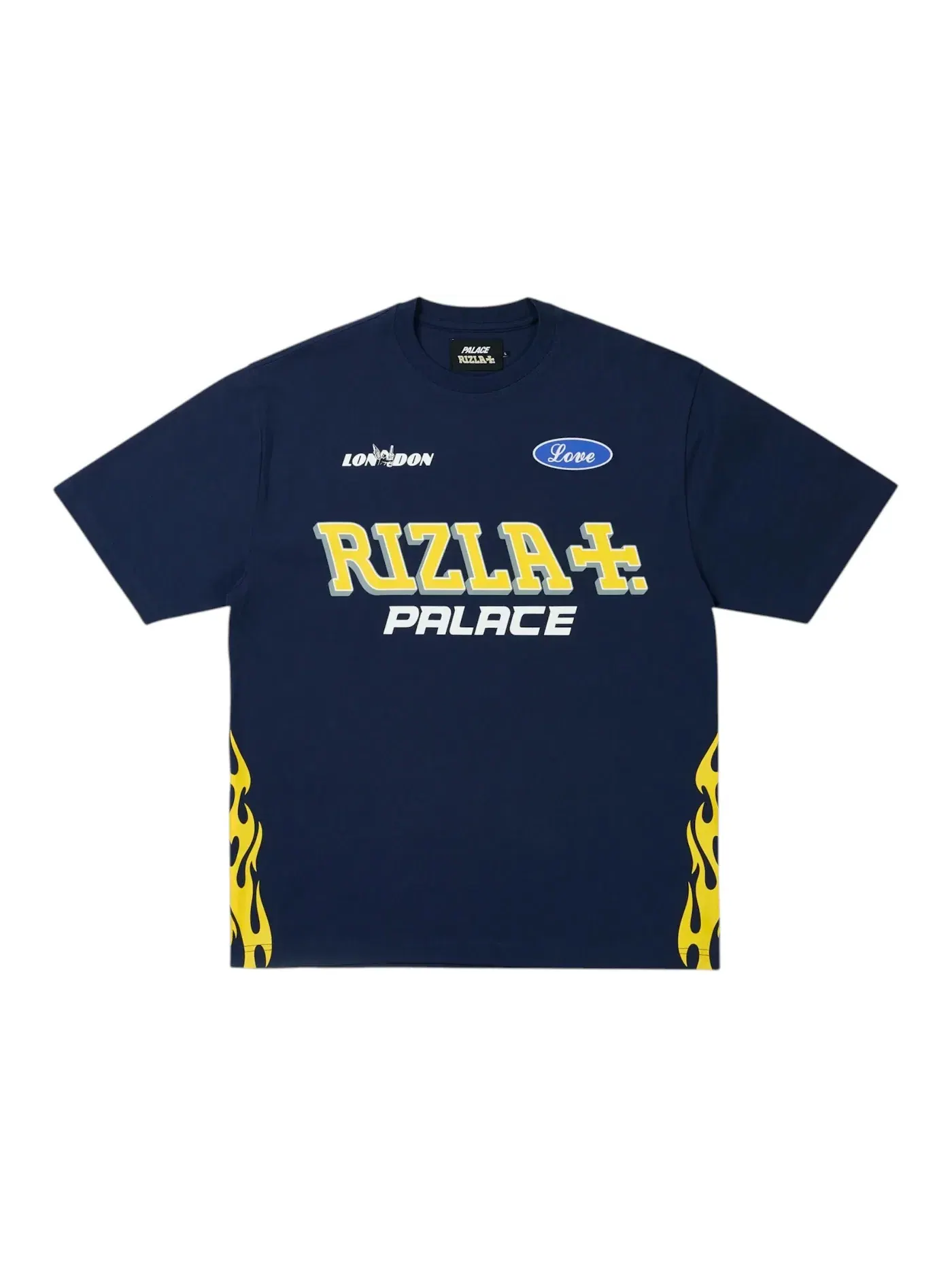 Мужская футболка с принтом Palace Rizla T-shirt — изображение 1 из 2, темно-синий