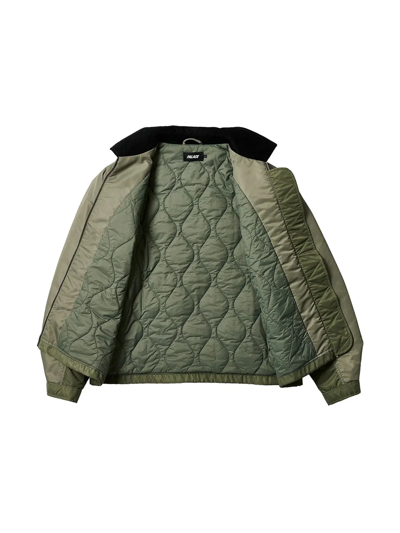 Мужская куртка из нейлона Palace Rodeo Nylon Jacket — изображение 2 из 3, глубокий зеленый