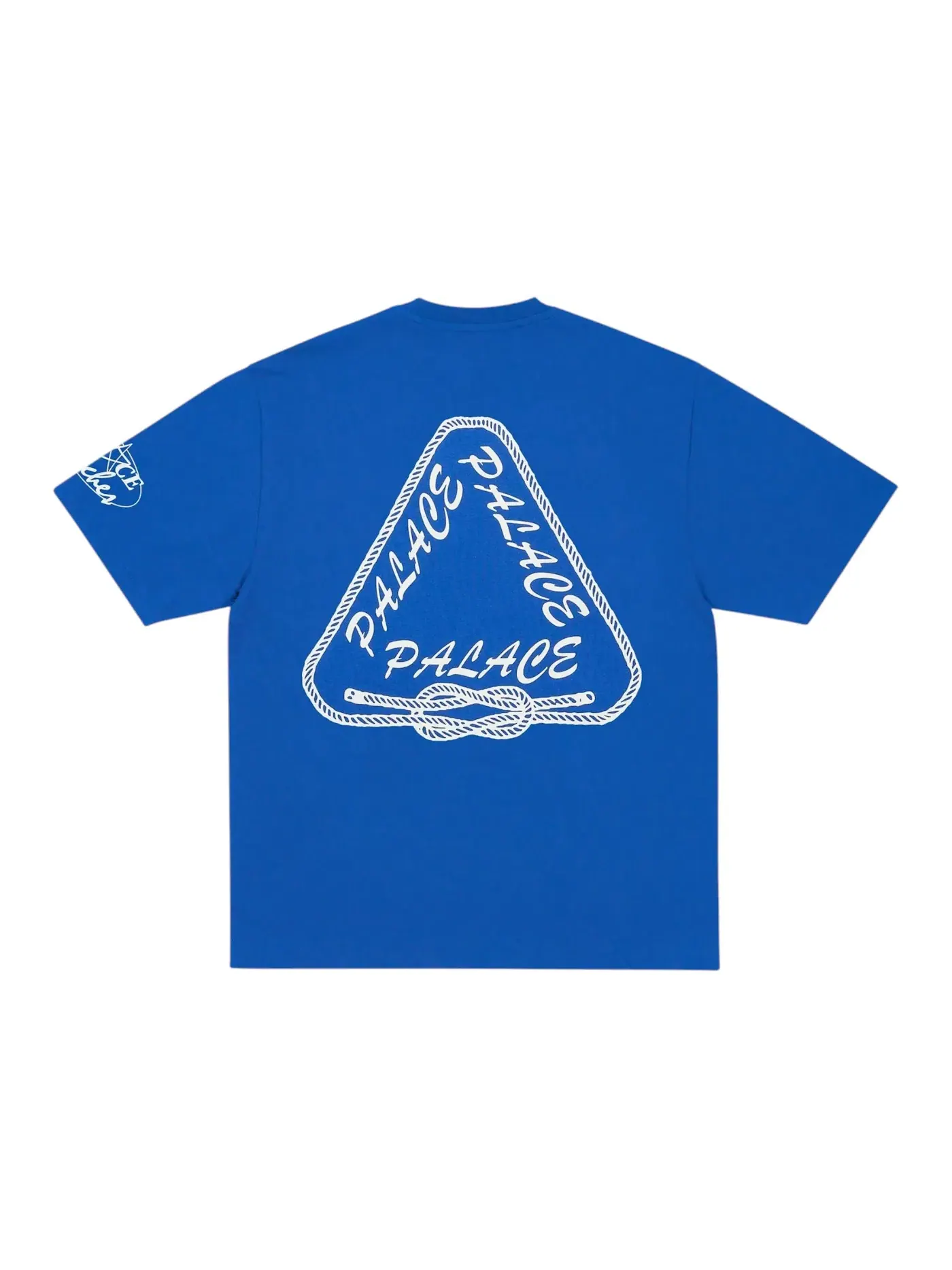 Мужская футболка с принтом Palace T-Shirt — изображение 2 из 2, синий